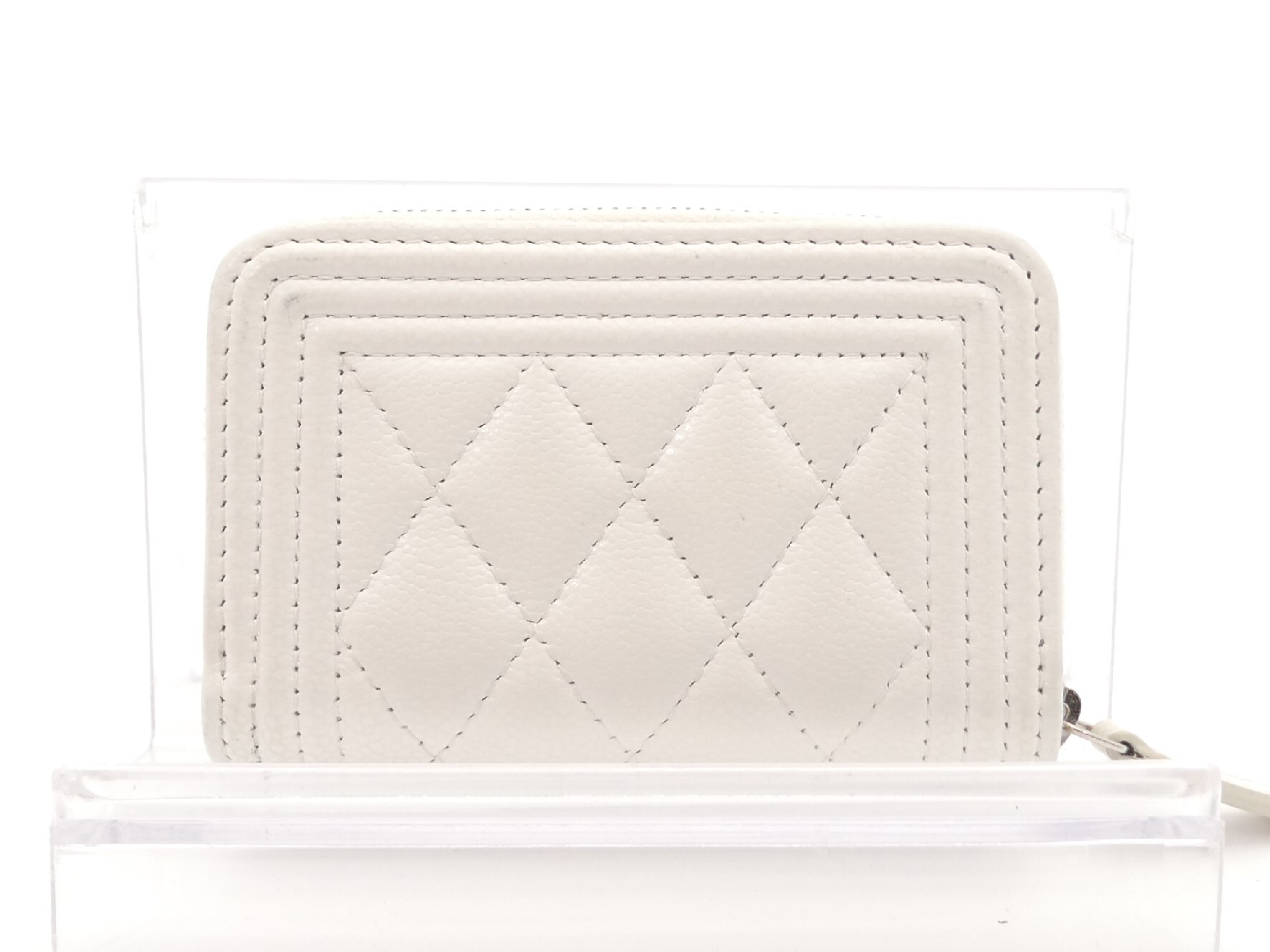 Boy Chanel Matelasse Coco Mark Coin Case — view 2
