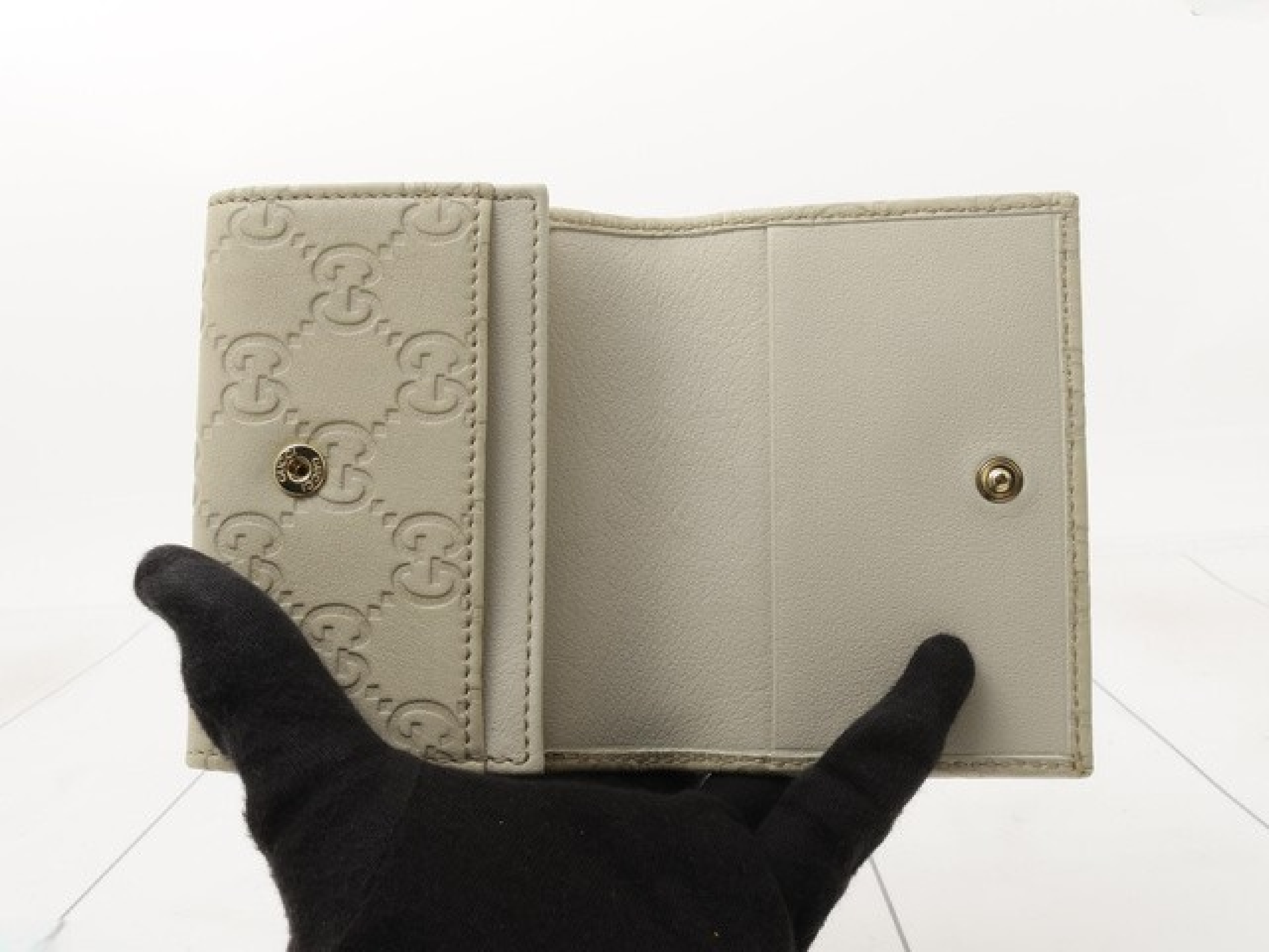Guccissima Grey 120965 2888 Card Case — view 4