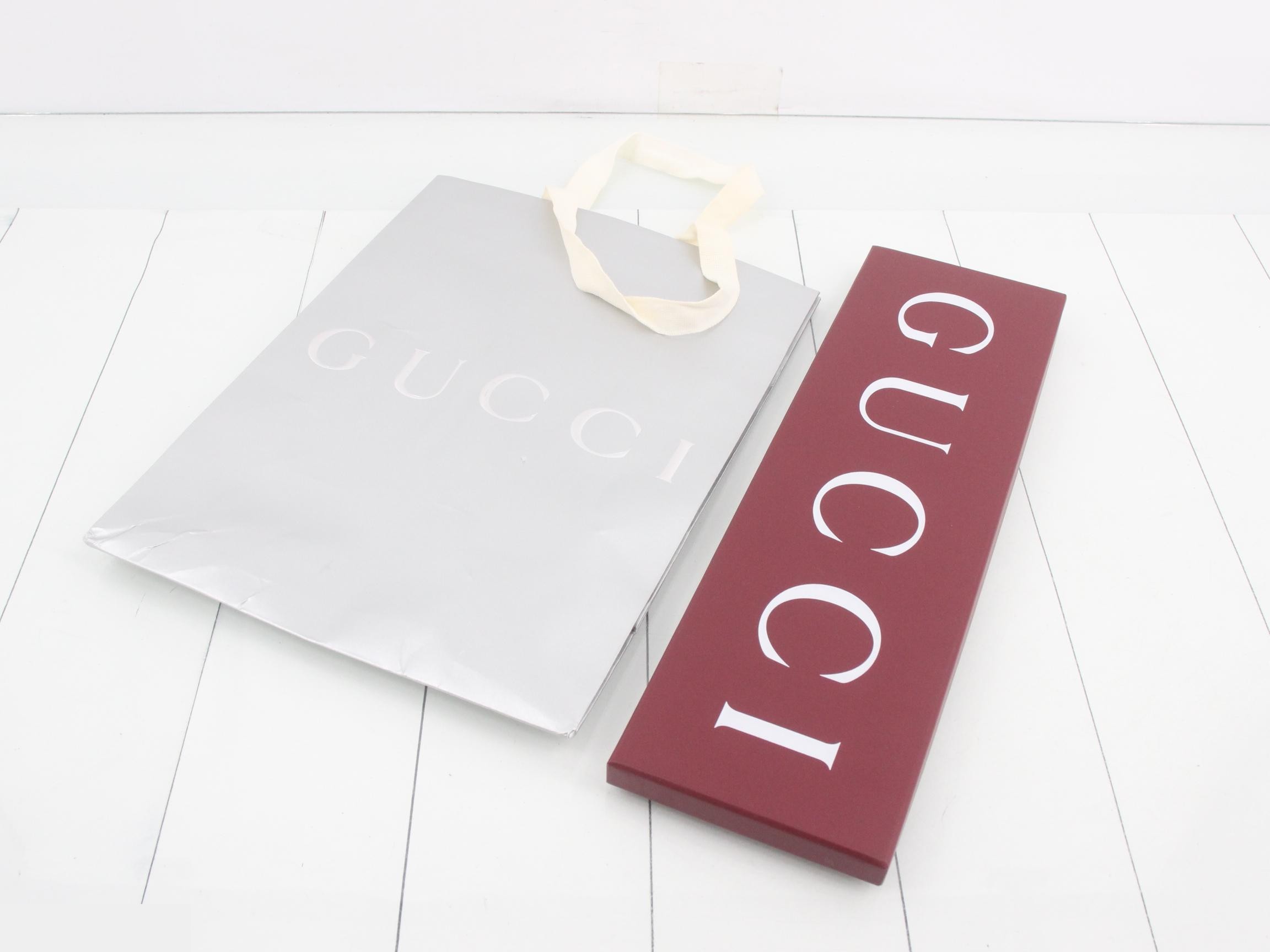 Micro GG Horsebit Necktie — view 4