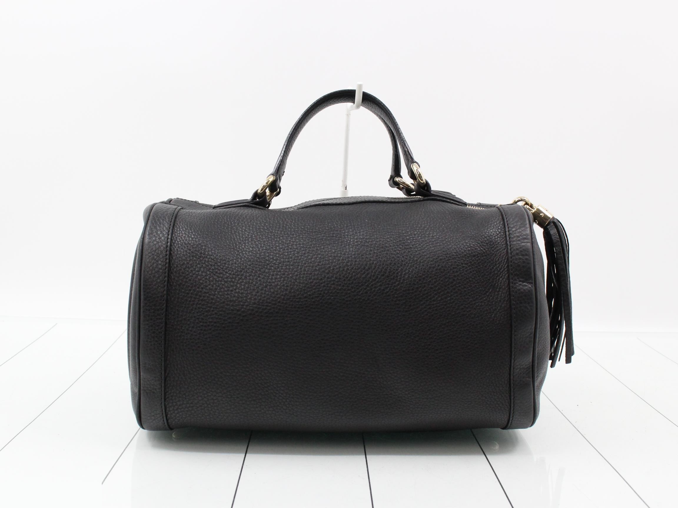 Soho Leather Tassel Handbag — view 2