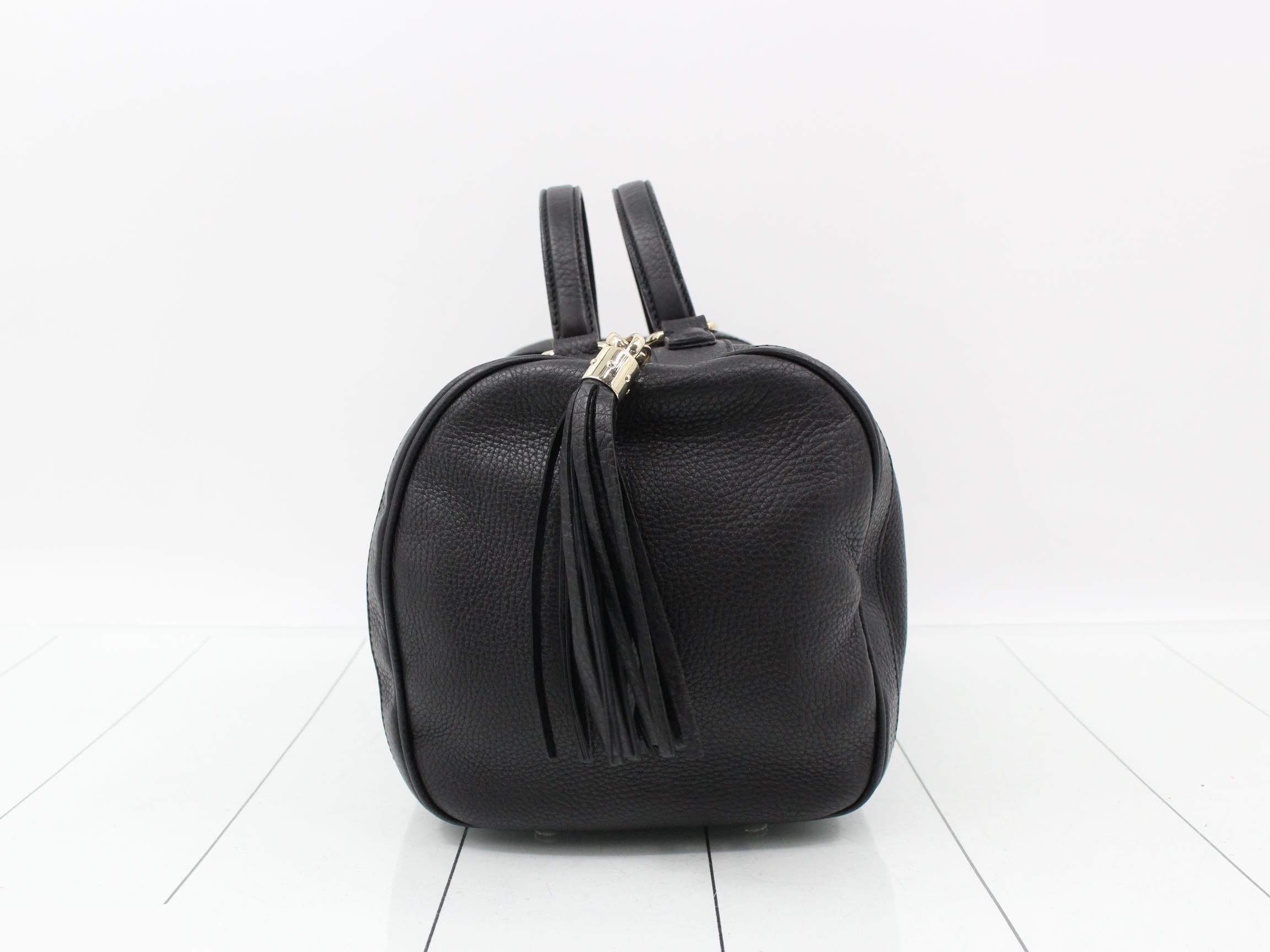 Soho Leather Tassel Handbag — view 4