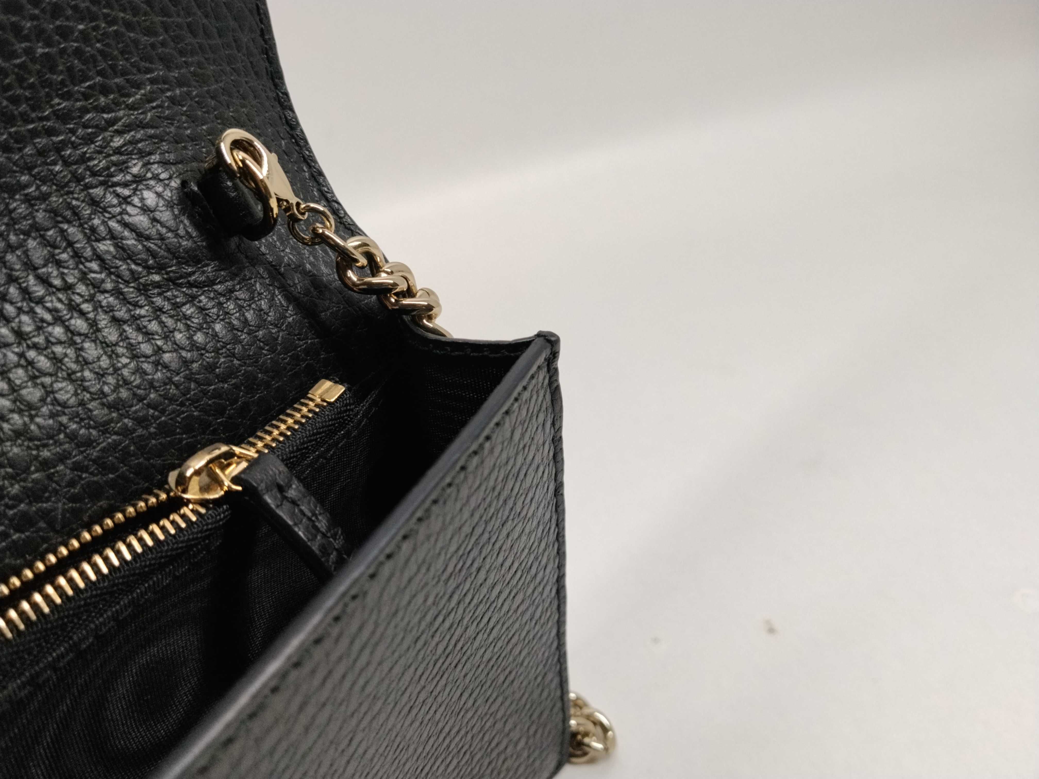 Chain Wallet Leather Shoulder Bag — view 12