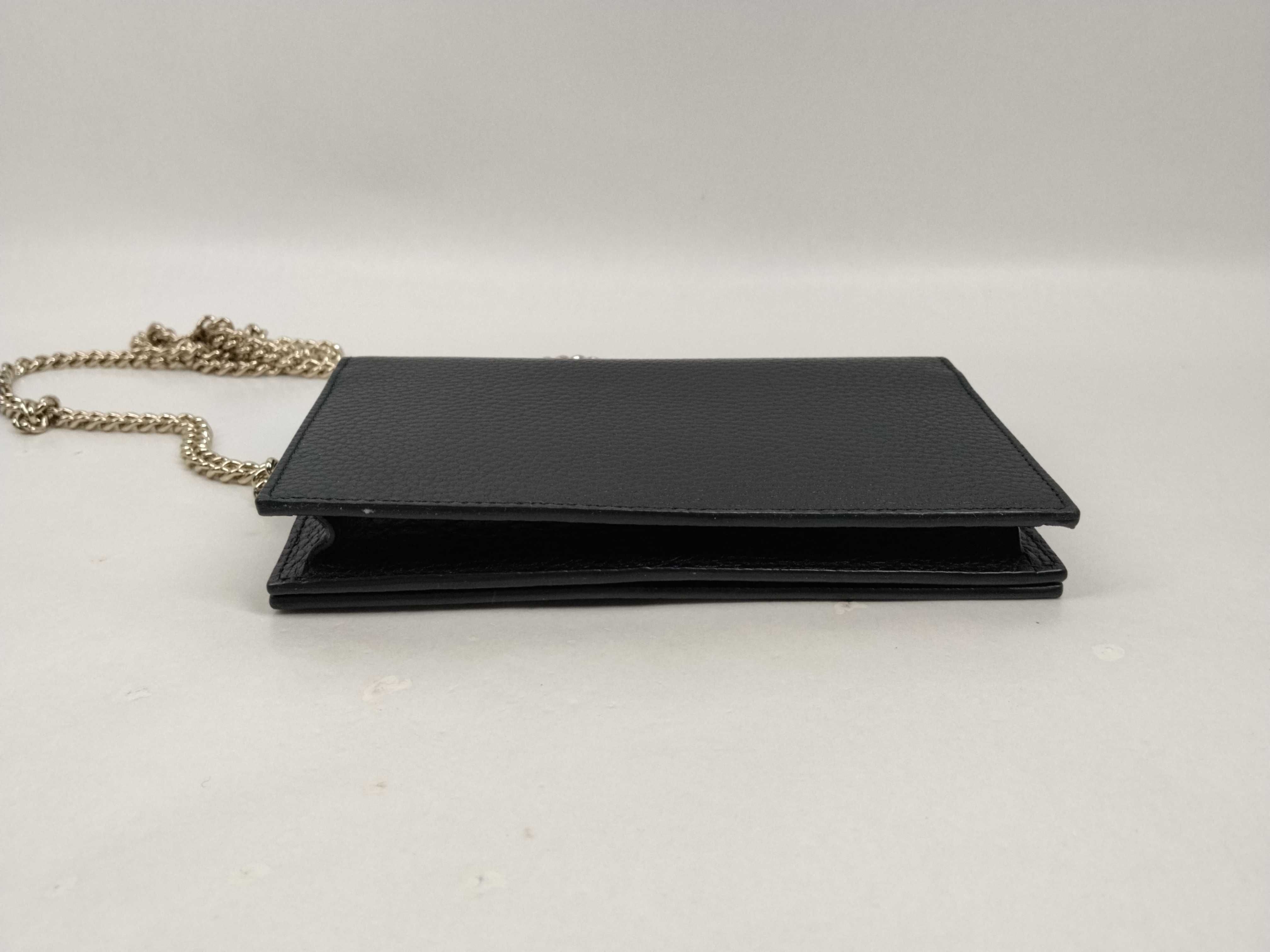 Chain Wallet Leather Shoulder Bag — view 3