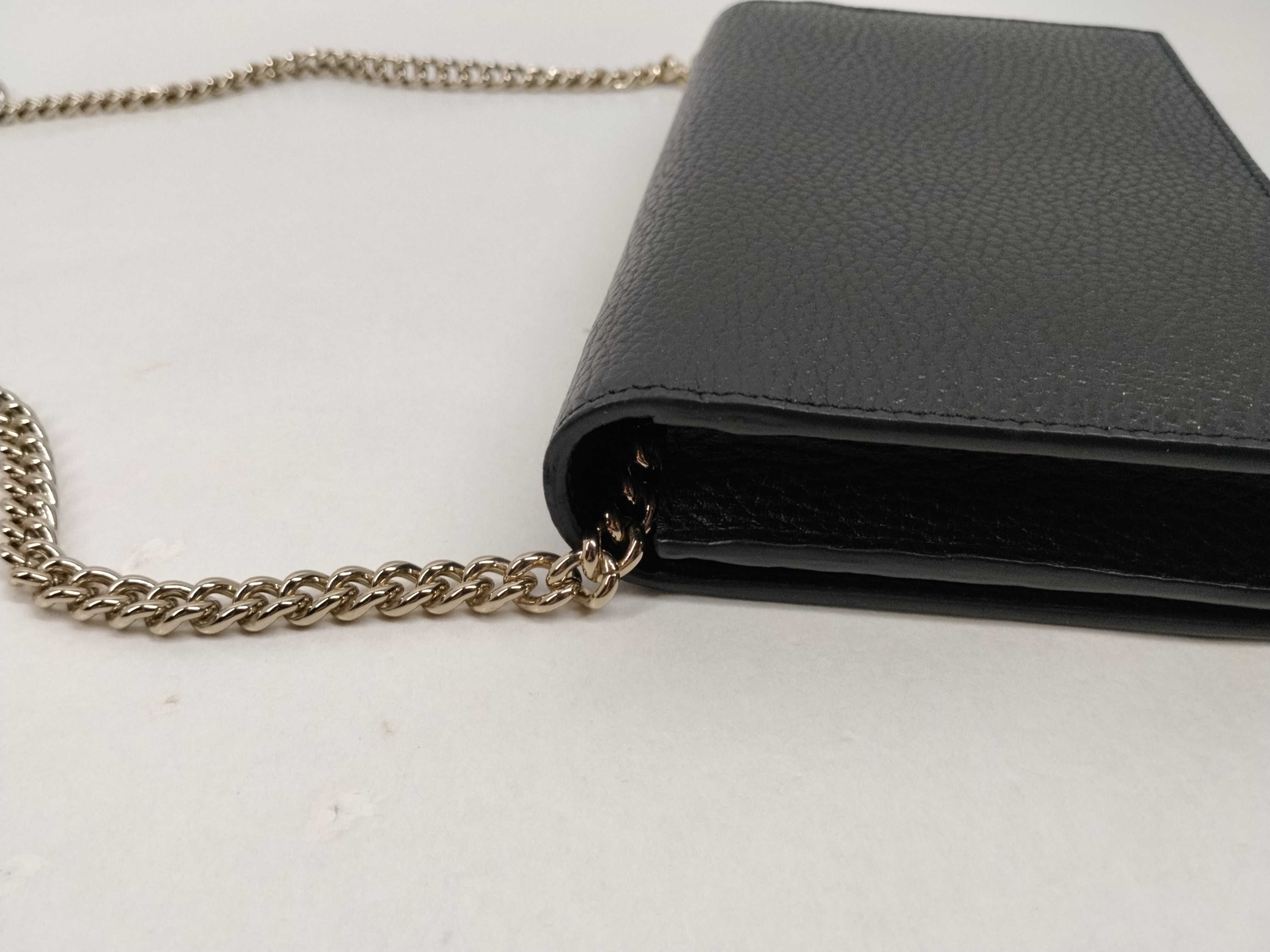Chain Wallet Leather Shoulder Bag — view 5