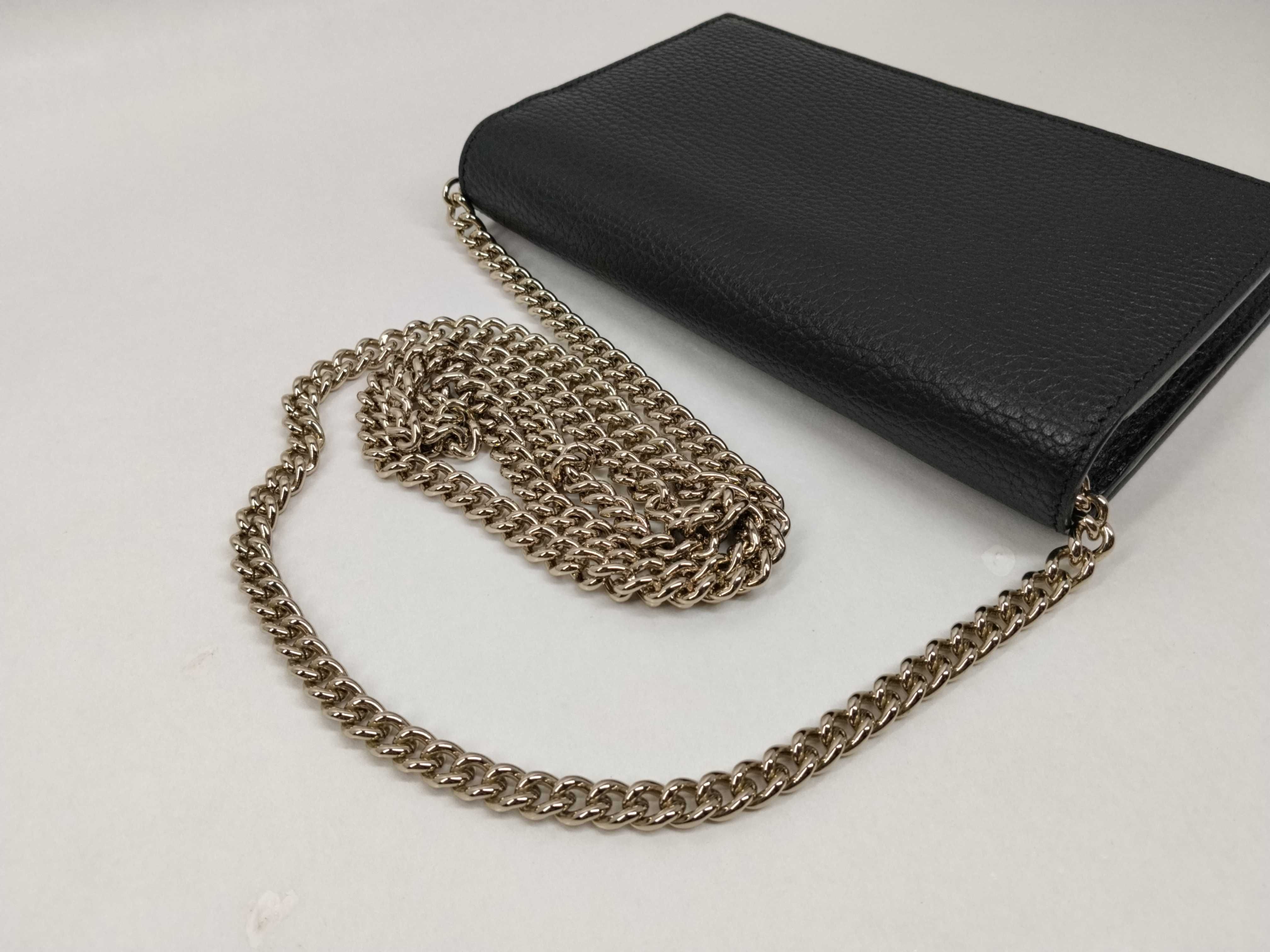 Chain Wallet Leather Shoulder Bag — view 6