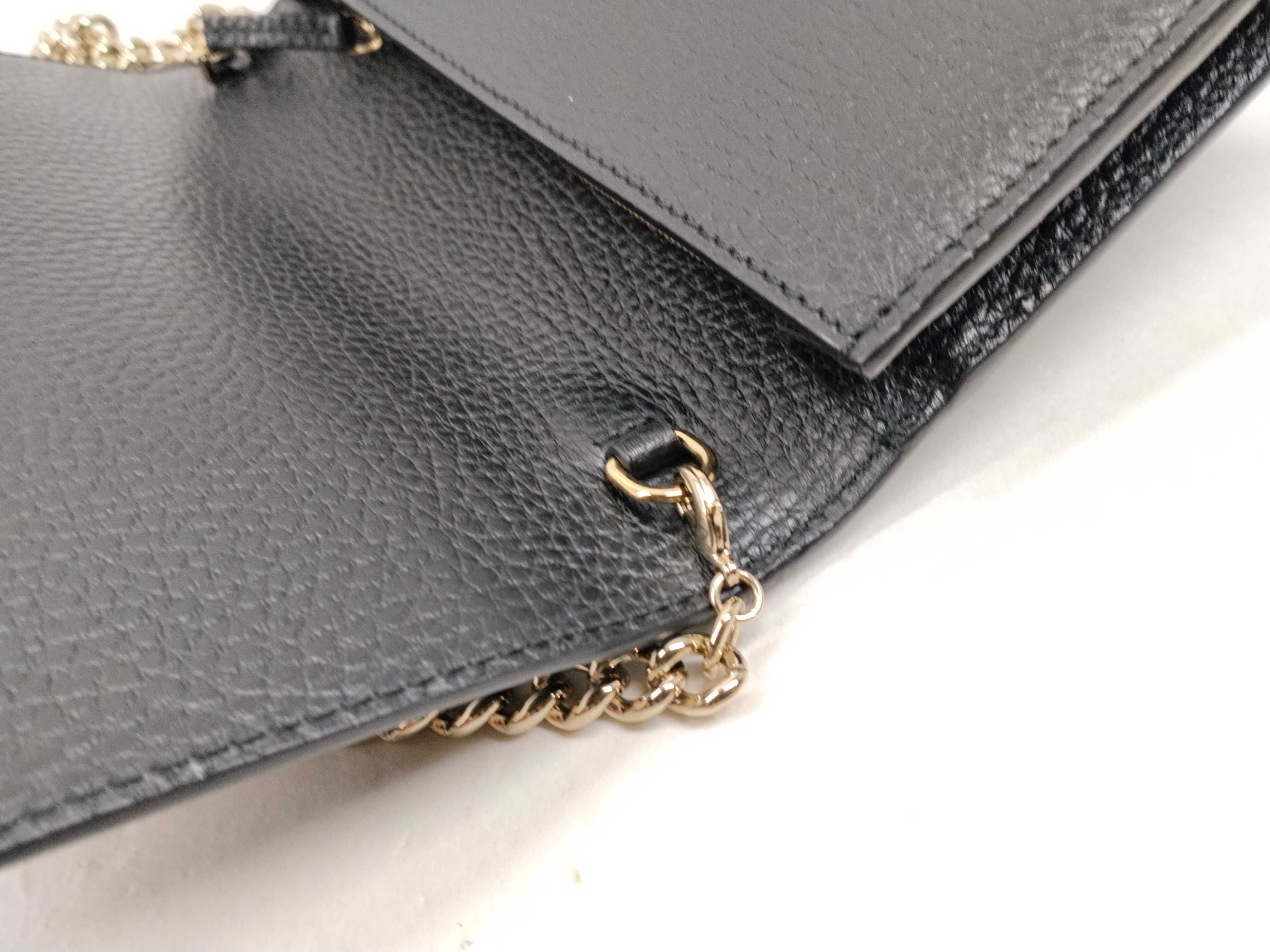 Chain Wallet Leather Shoulder Bag — view 9