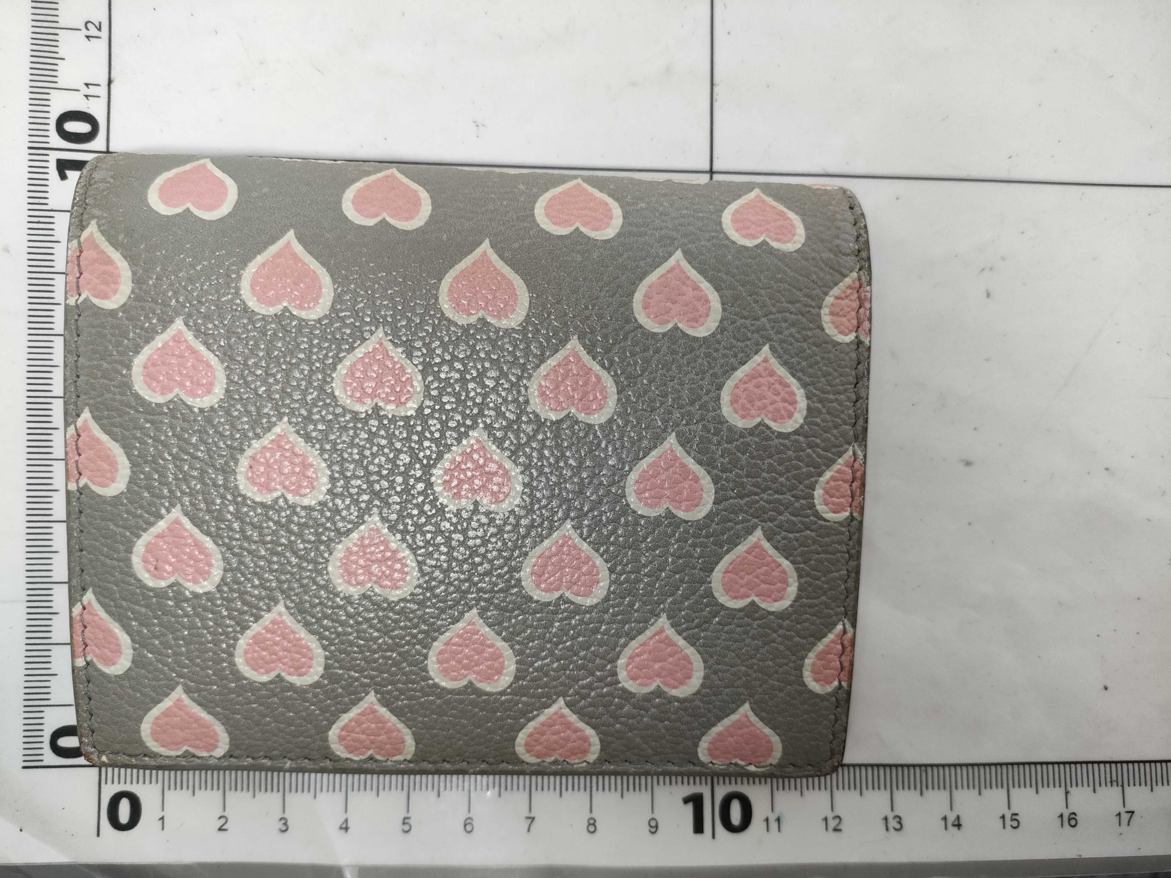 Heart Pattern Compact Folding Wallet 5MV204 Wallet — view 2
