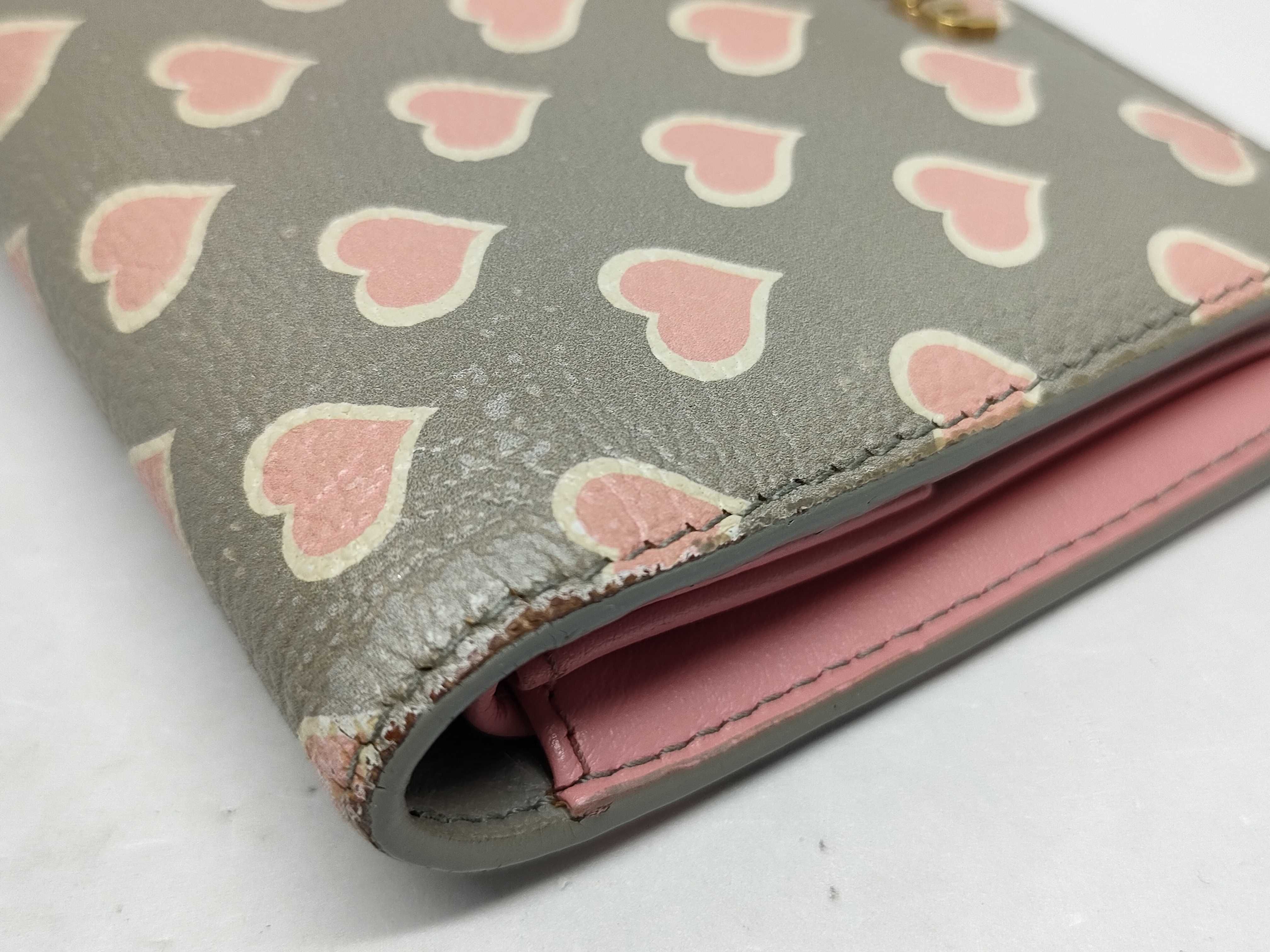 Heart Pattern Compact Folding Wallet 5MV204 Wallet — view 4