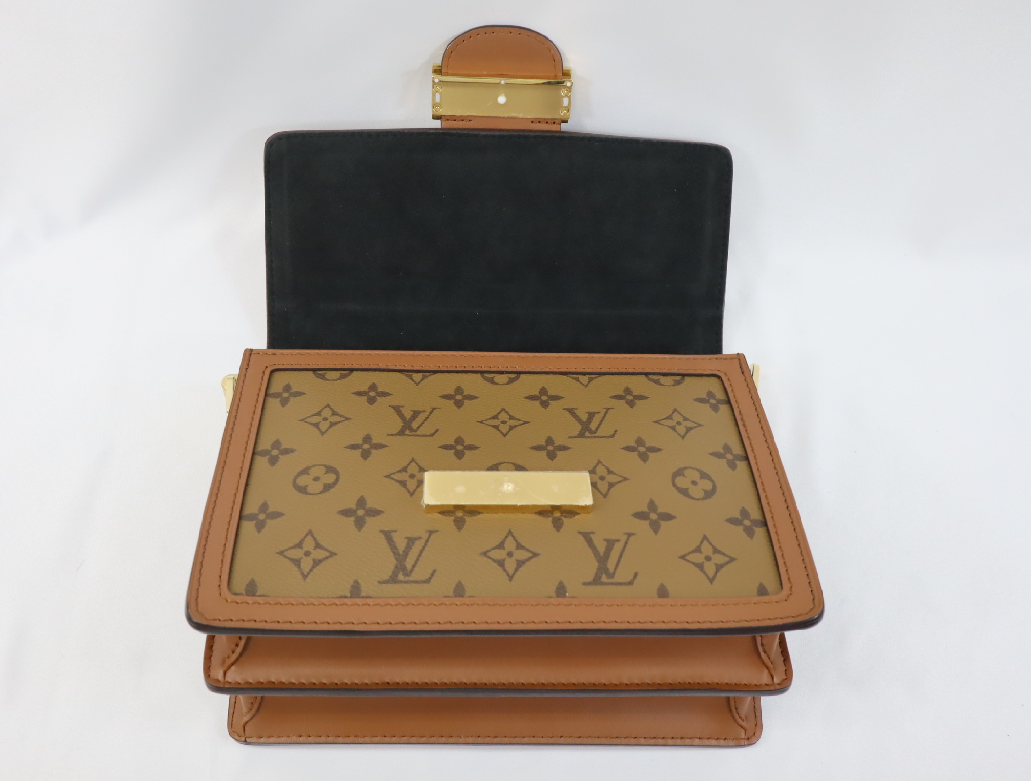 Monogram Reverse Dauphine MM M45958 Shoulder Bag (RFID detected) — view 12