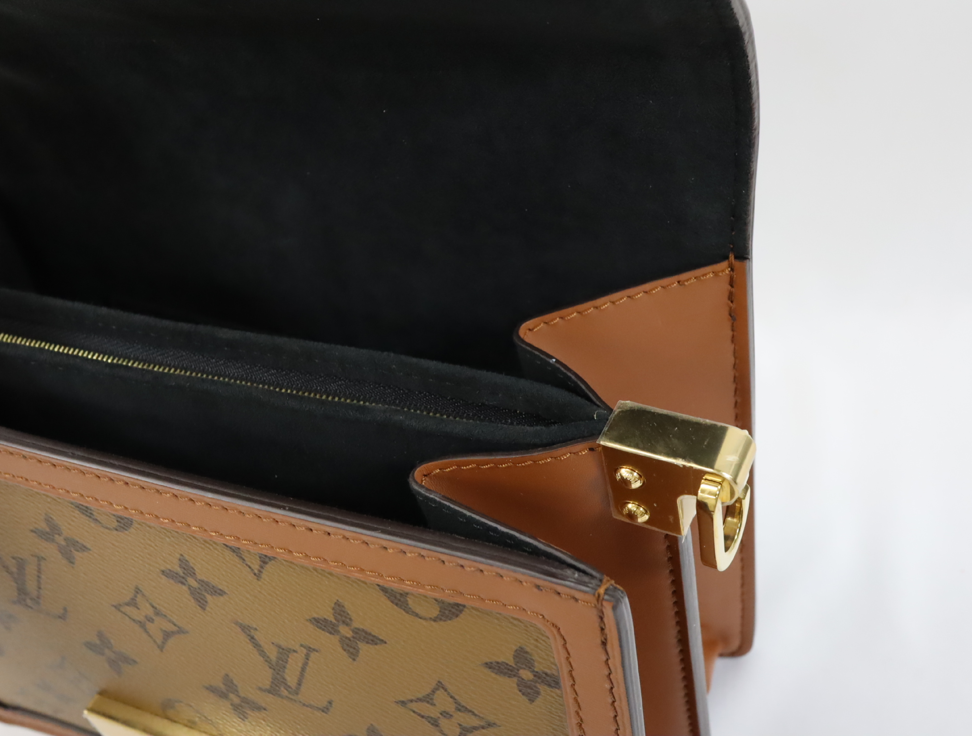 Monogram Reverse Dauphine MM M45958 Shoulder Bag (RFID detected) — view 15