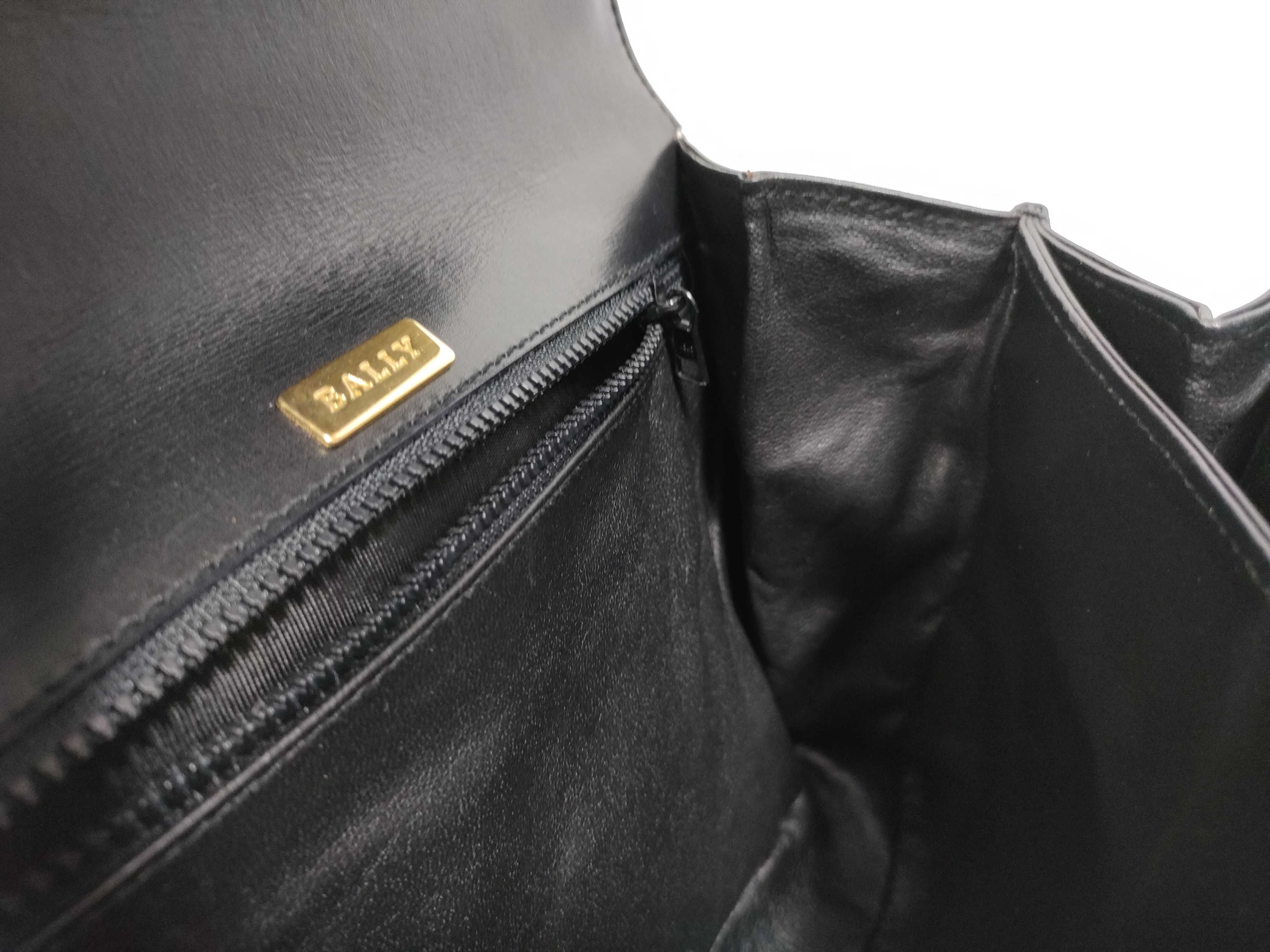 BALLY 2-way Leather Handbag, Black — view 12