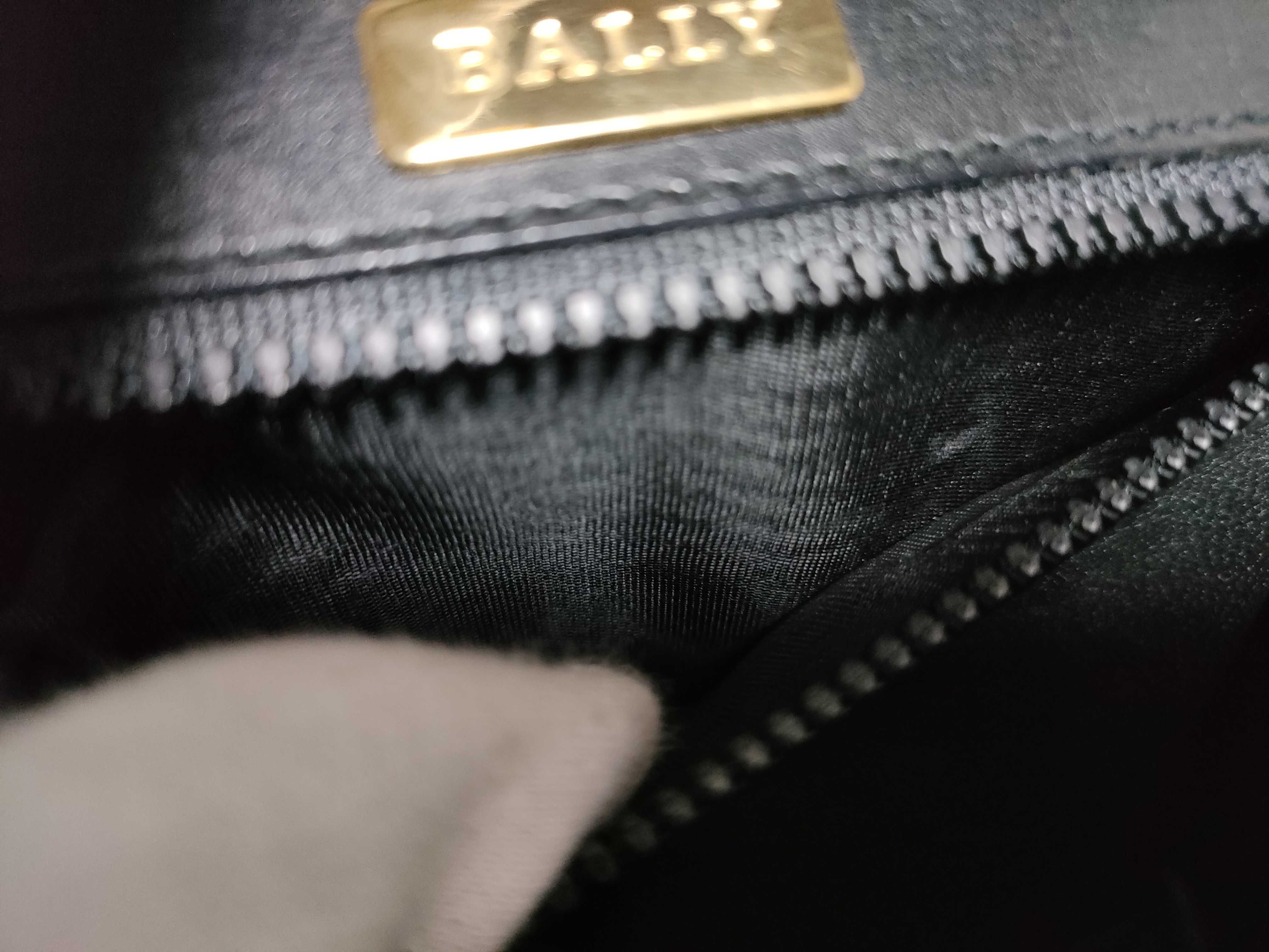 BALLY 2-way Leather Handbag, Black — view 15