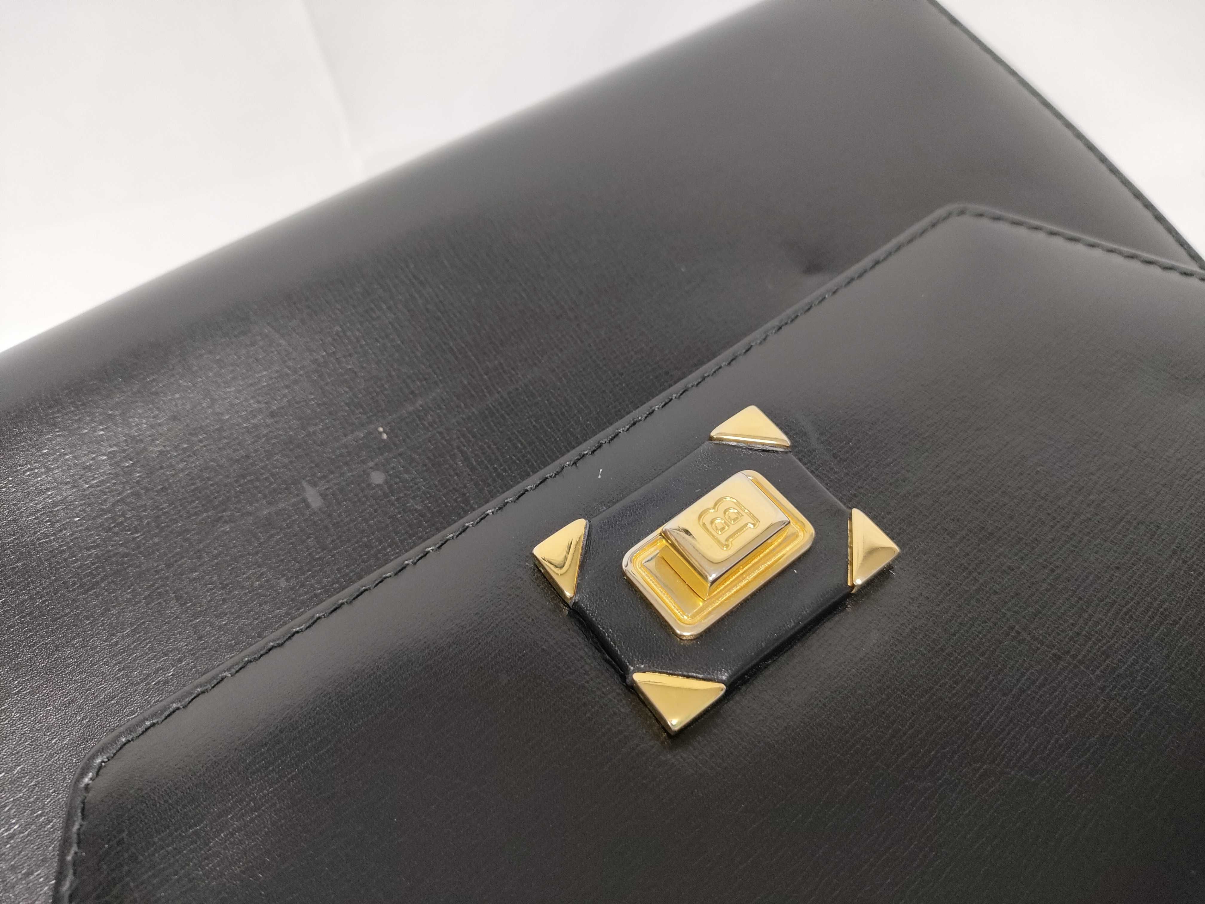 BALLY 2-way Leather Handbag, Black — view 9