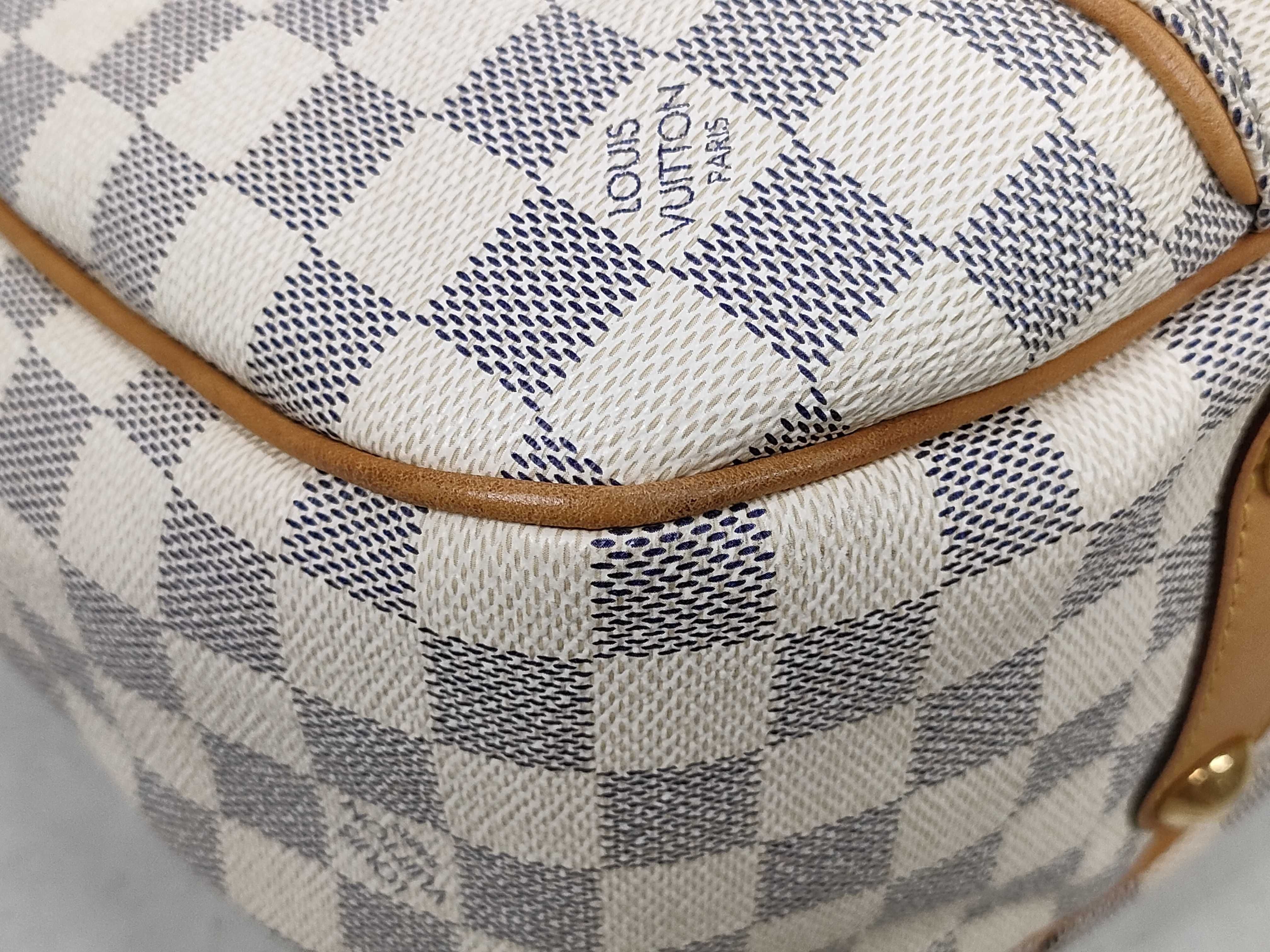 Damier Azur Galliera PM N55215 FL4078 Shoulder Bag — view 6