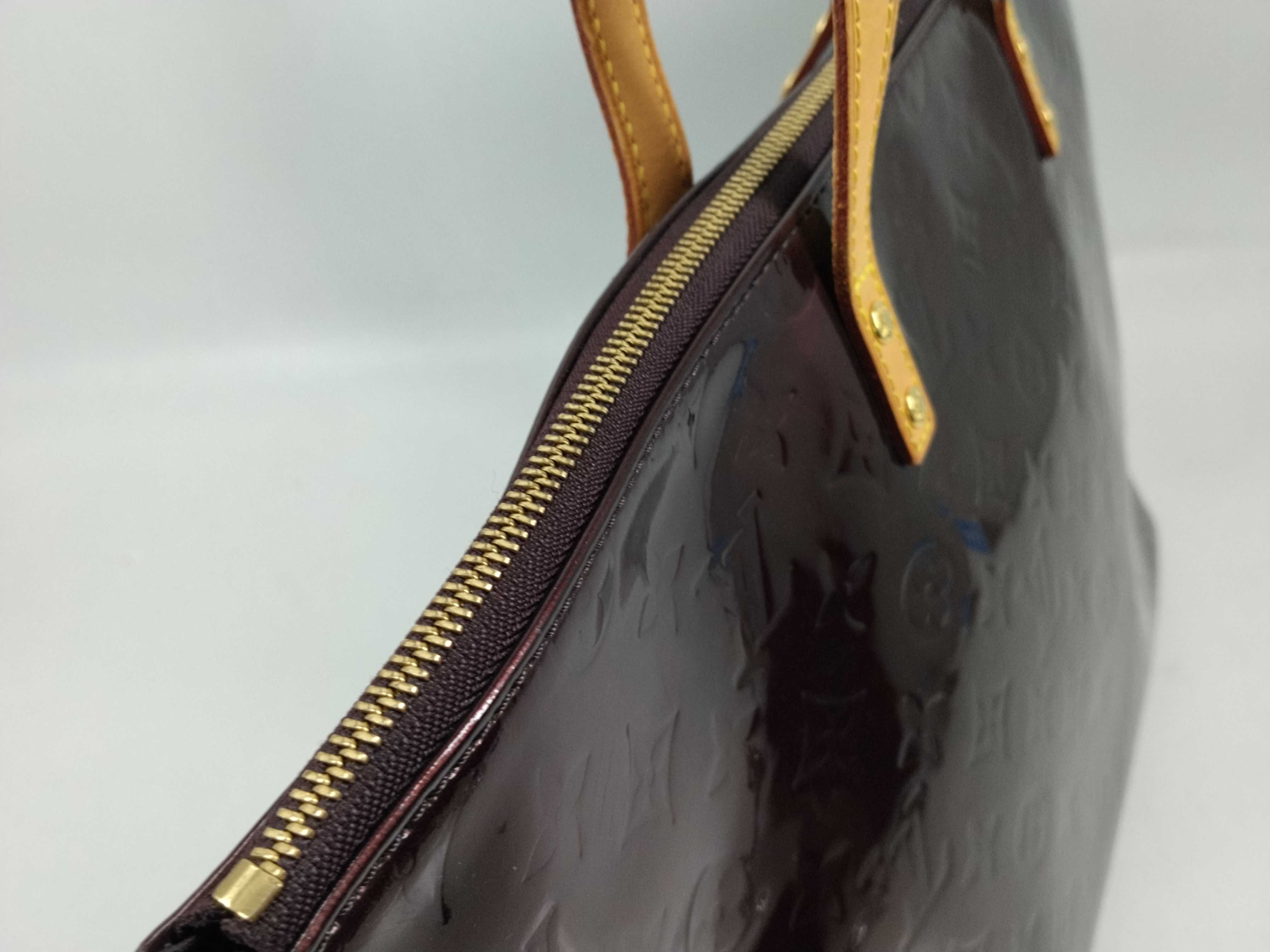Vernis Louis Vuitton Monogram Vernis Bellevue GM M93589 Amarante Tote Bag — view 6