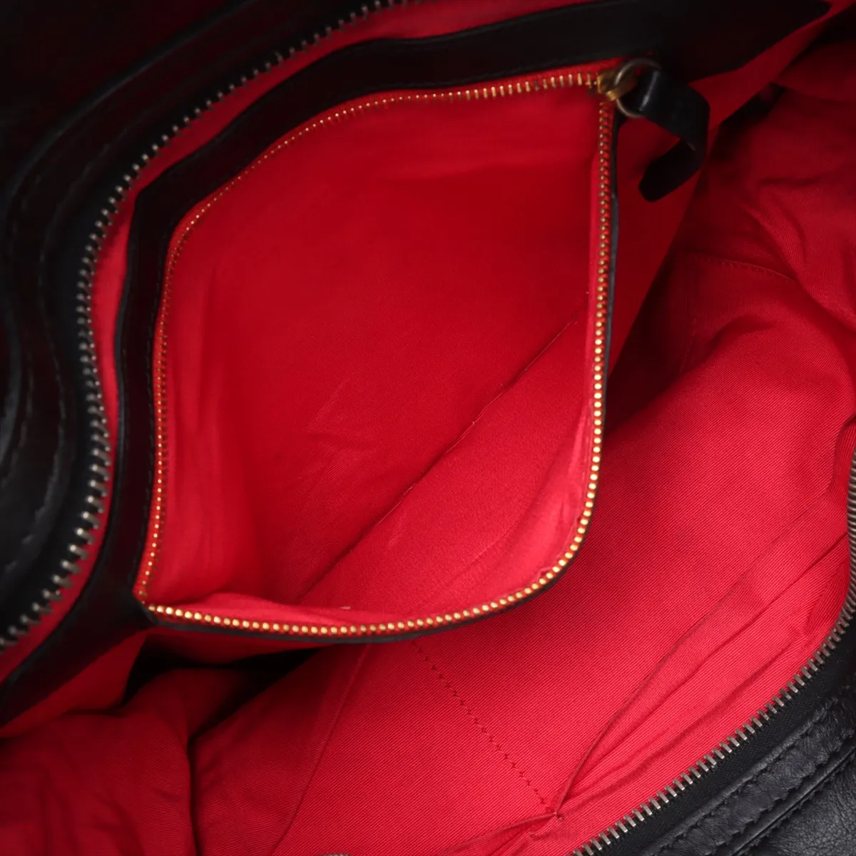 leather x studs backpack/rucksack black — view 8