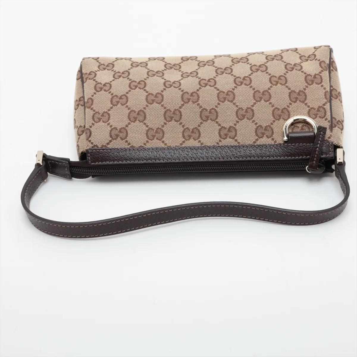 GG Canvas 145750 Canvas Handbag Beige x Brown — view 5