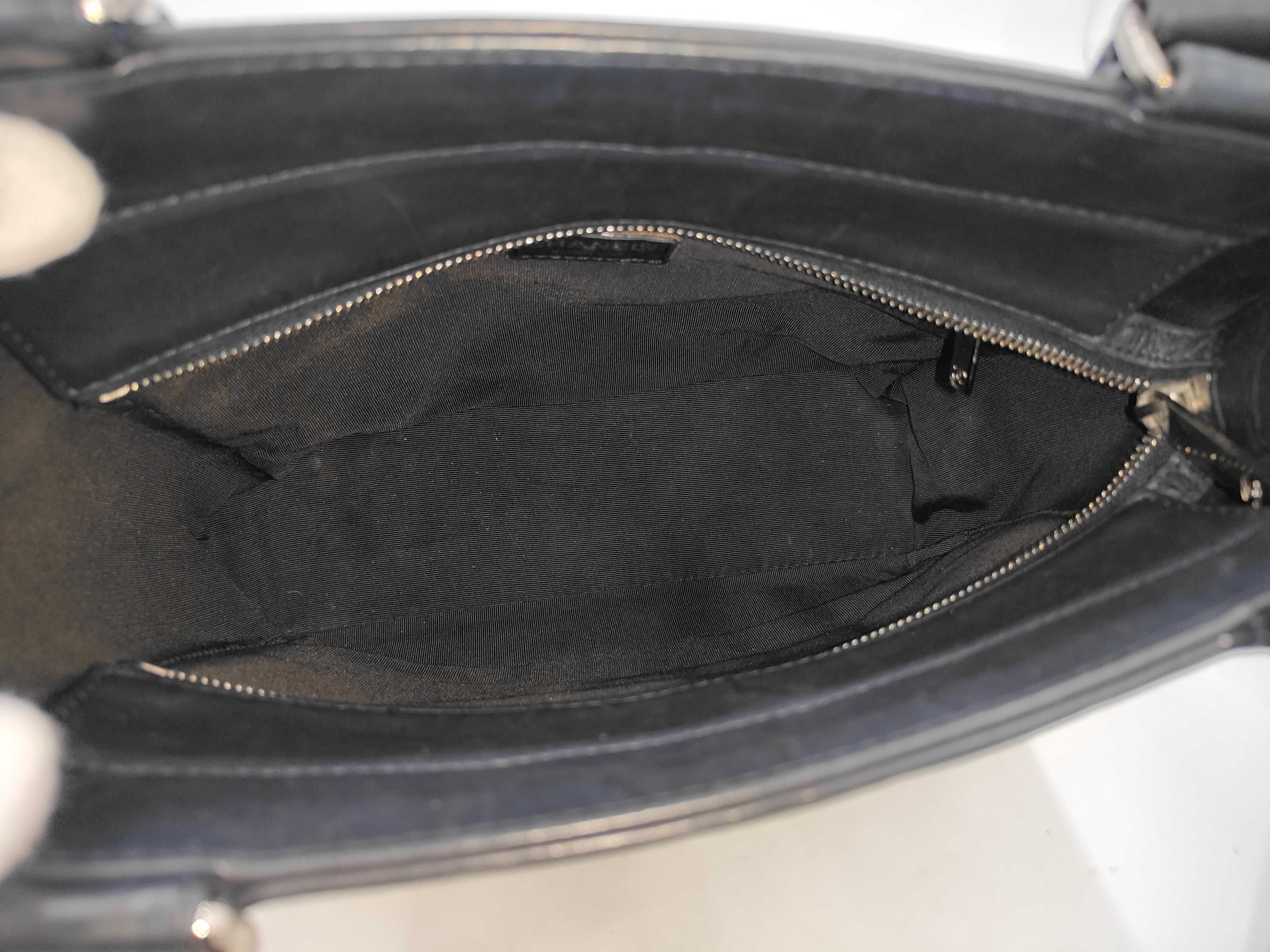 Chocolate Bar Lambskin Tote Bag — view 9
