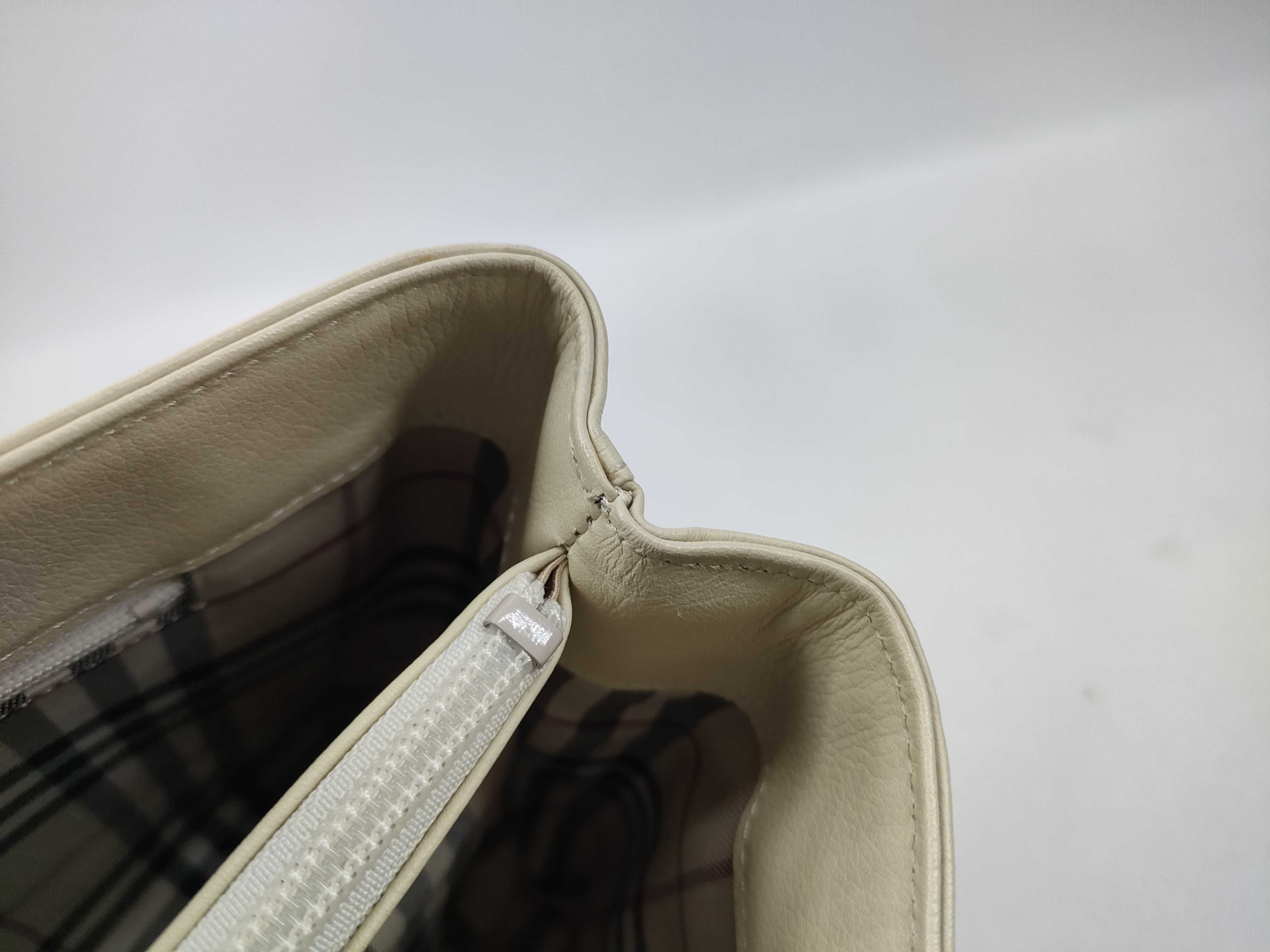 Leather Handbag, White Handbag — view 13