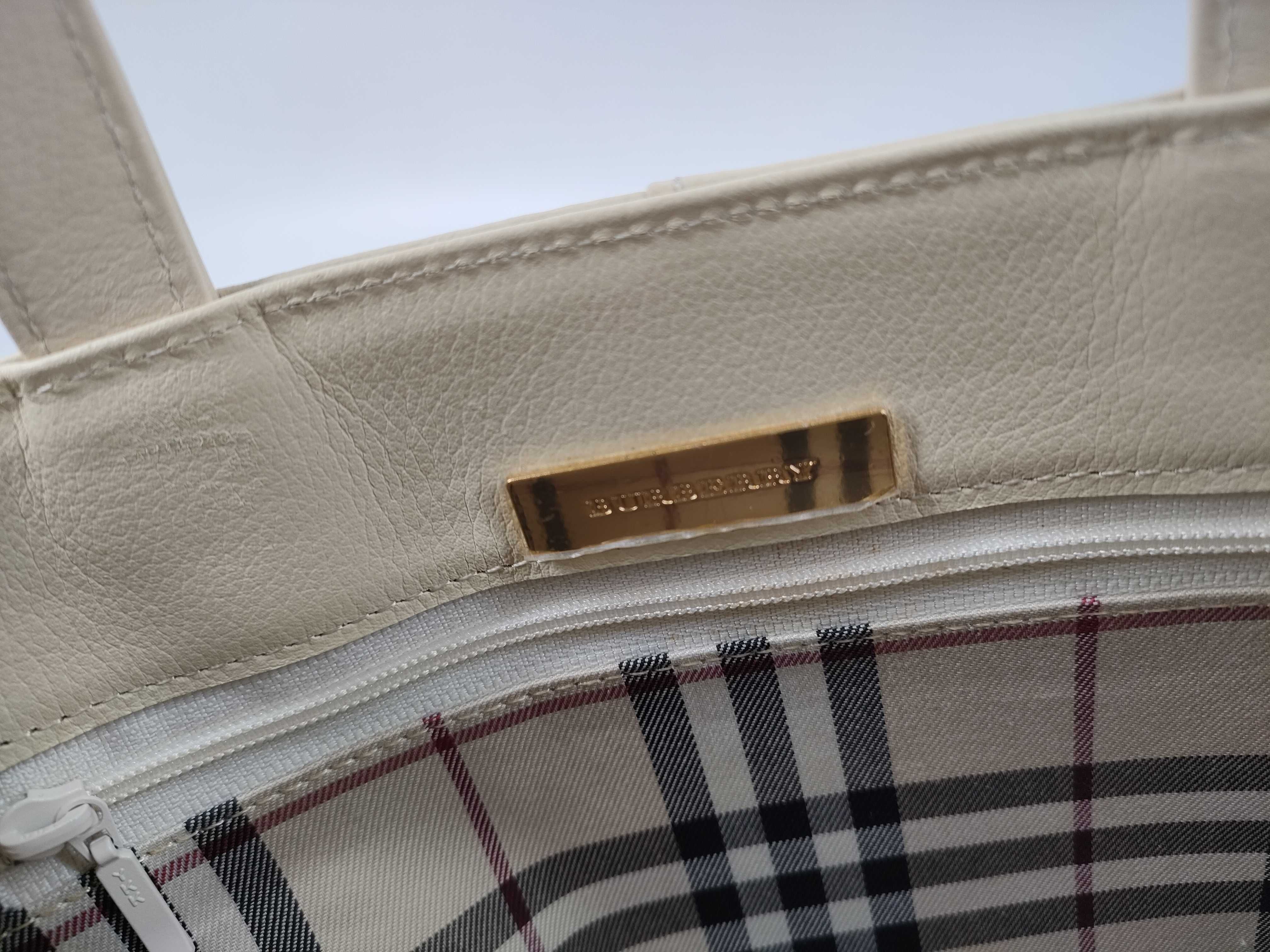 Leather Handbag, White Handbag — view 14