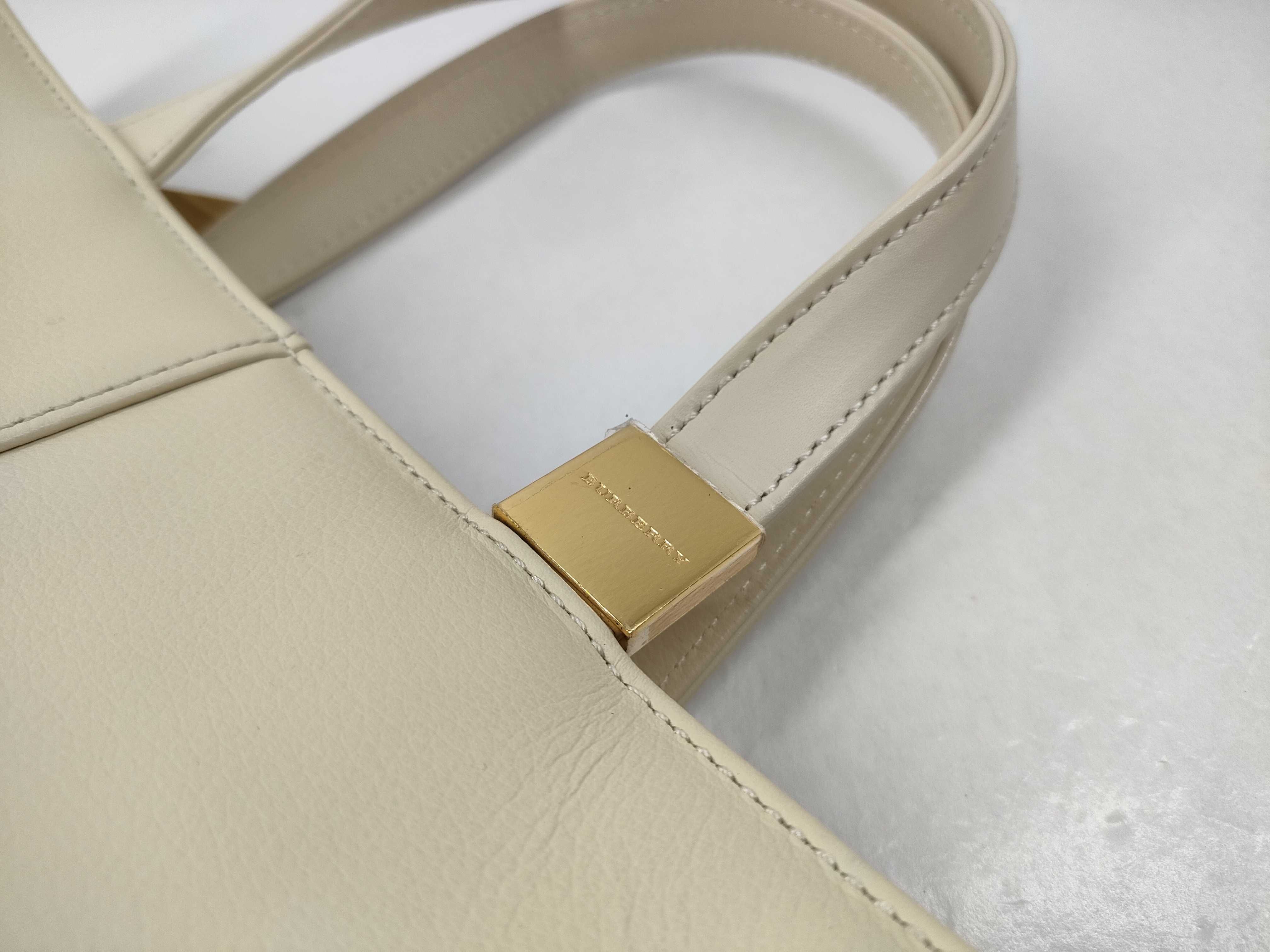 Leather Handbag, White Handbag — view 8