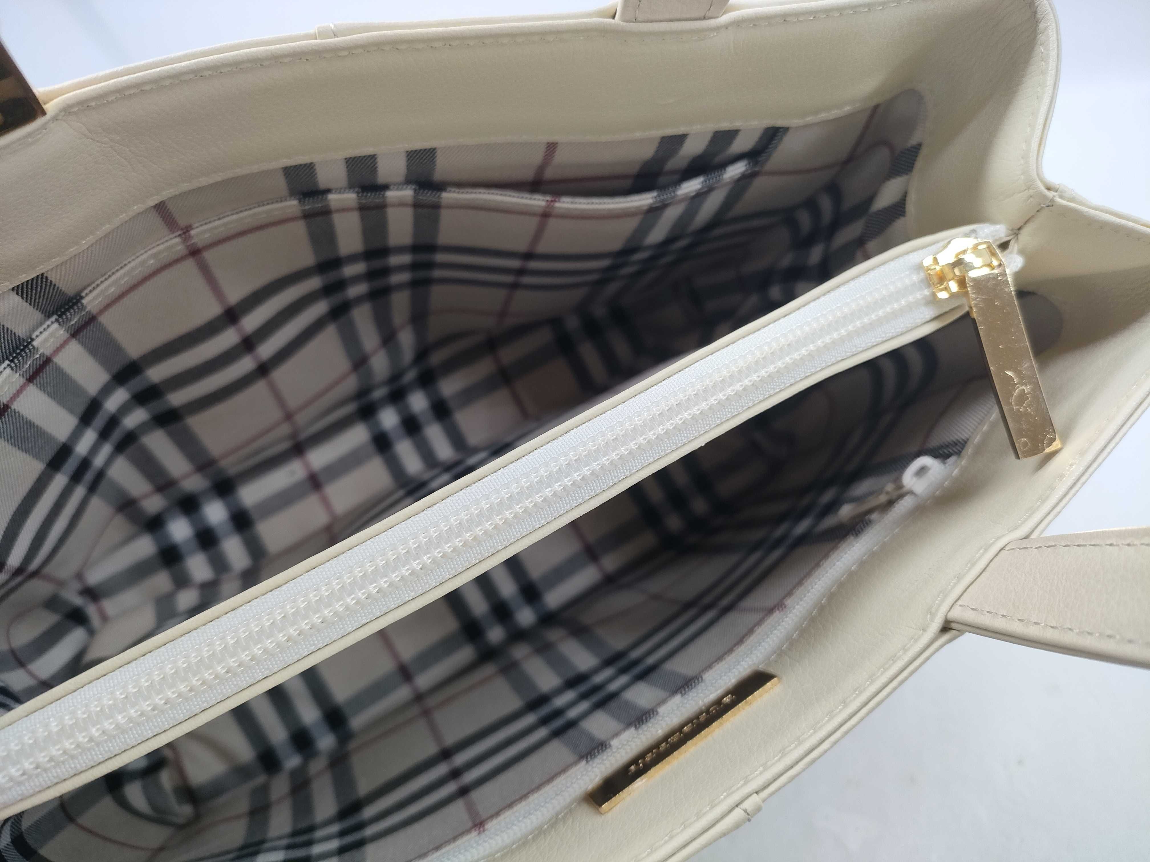 Leather Handbag, White Handbag — view 9