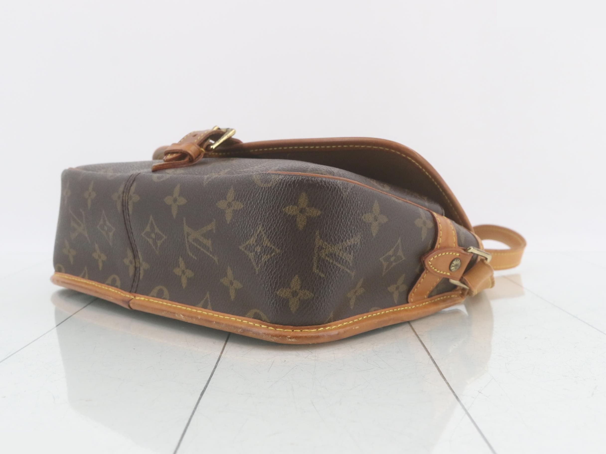 Sologne Monogram Shoulder Bag — view 6