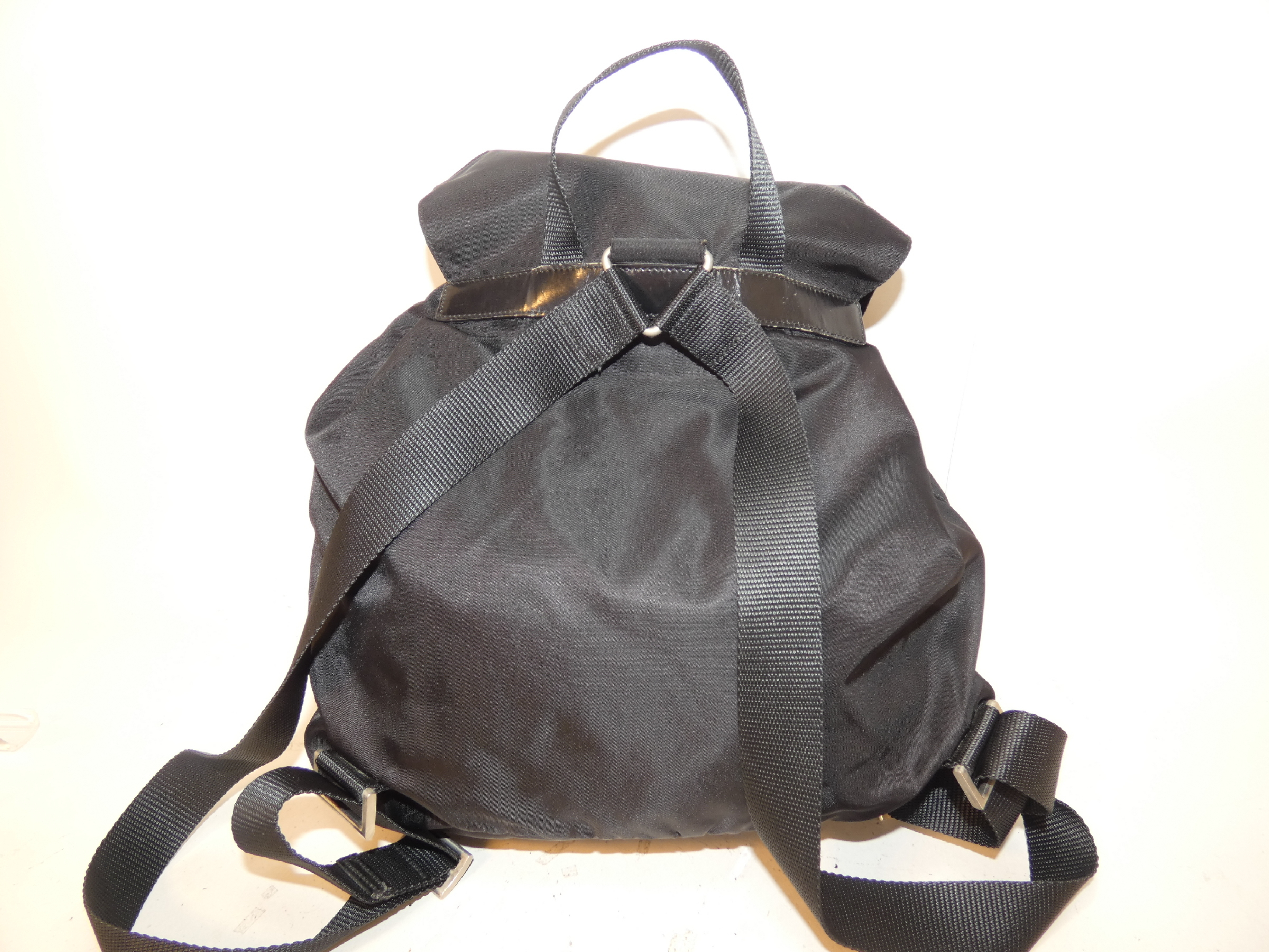 Nylon Black Backpack — view 2
