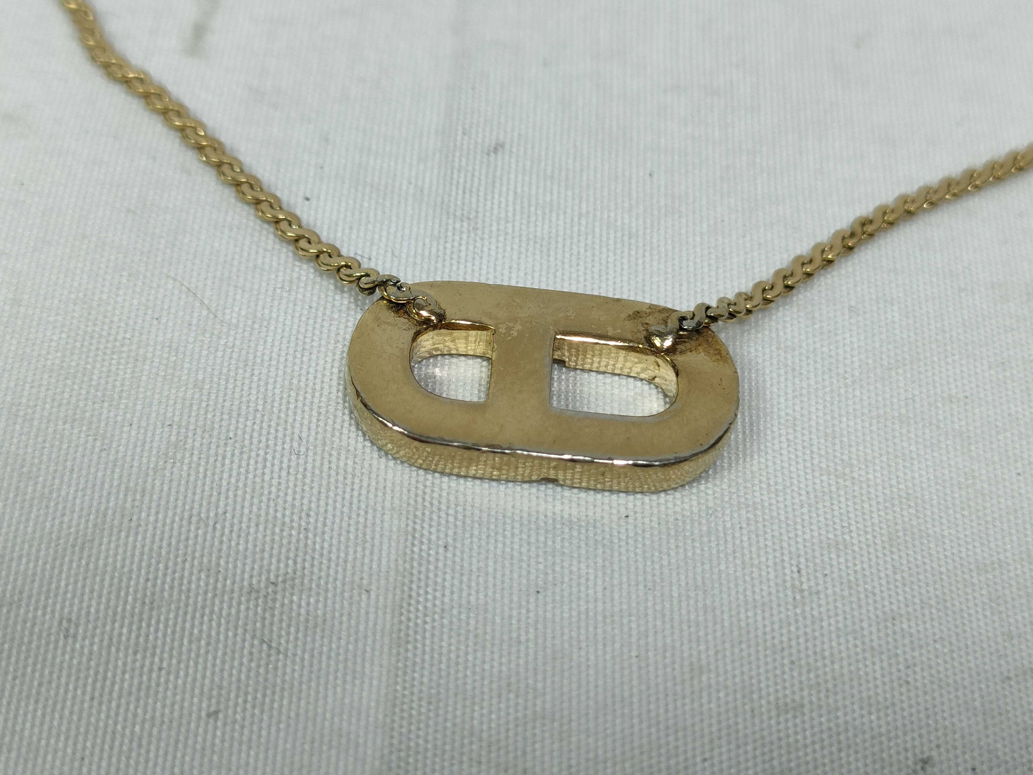 necklace with CD logo — view 3