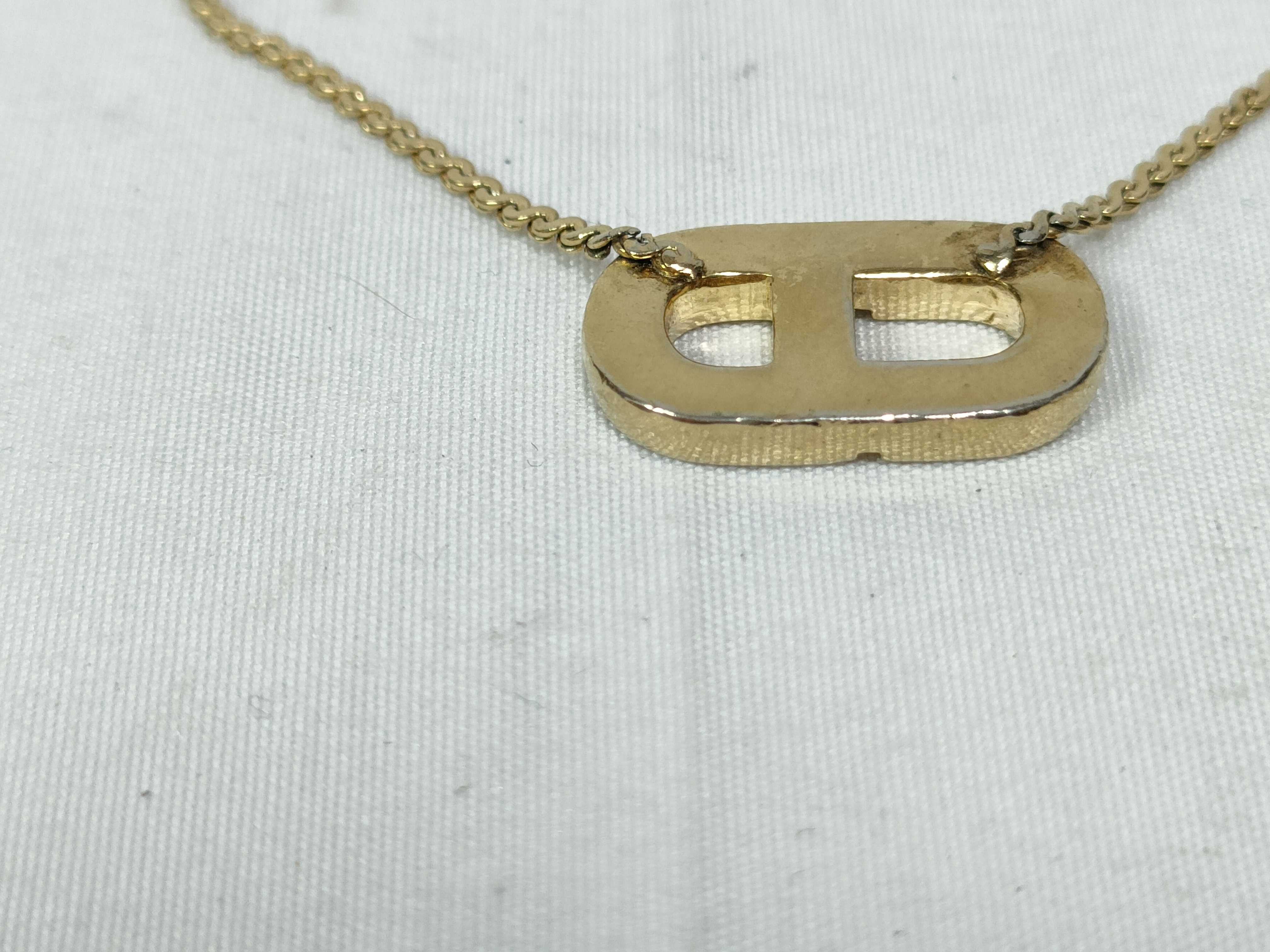 necklace with CD logo — view 4