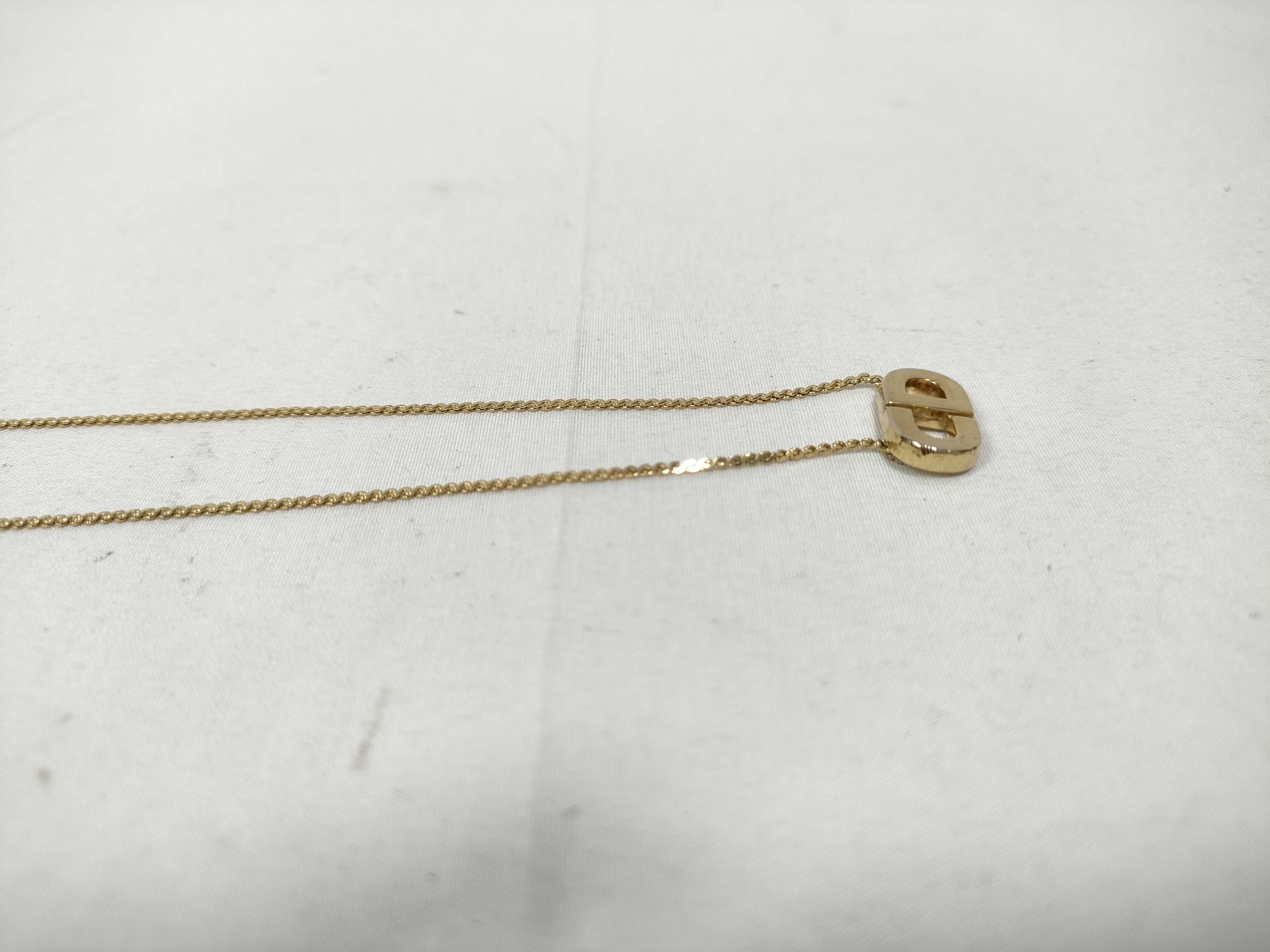 necklace with CD logo — view 5