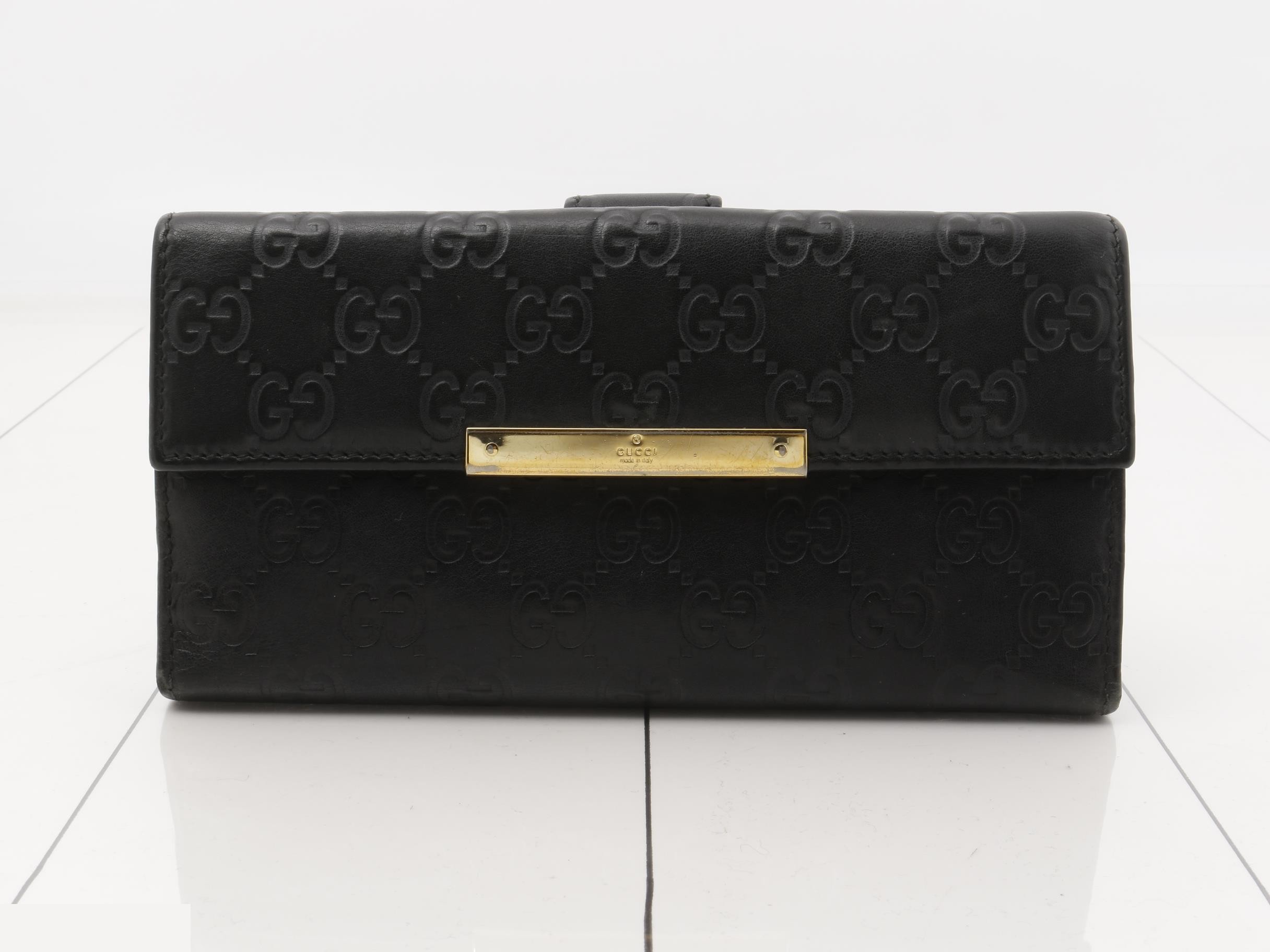 112715 Guccissima (Bag) - Long Wallet - Double Snap Closure
