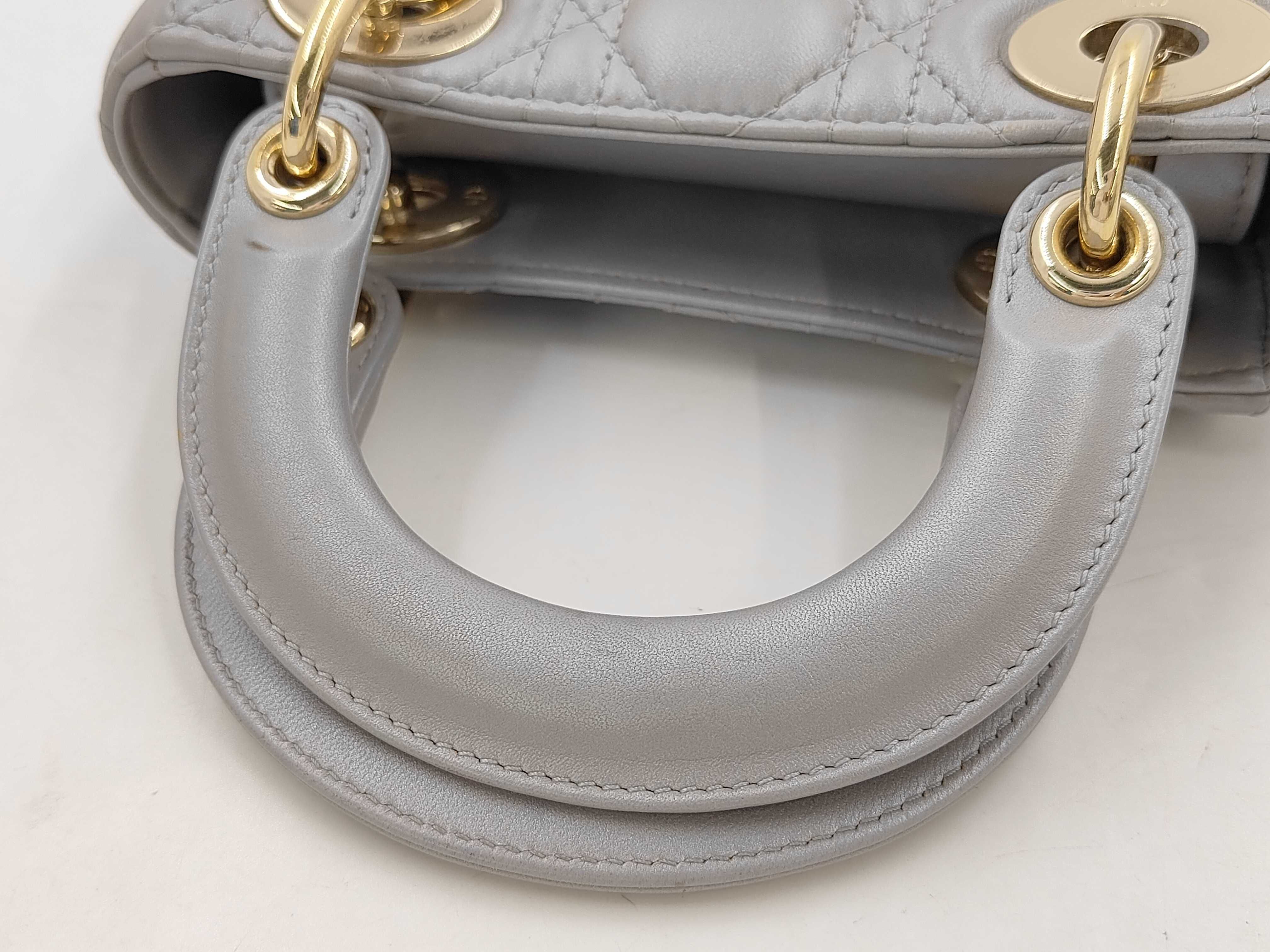 3-Pocket Hand & Shoulder Bag, Gray — view 3