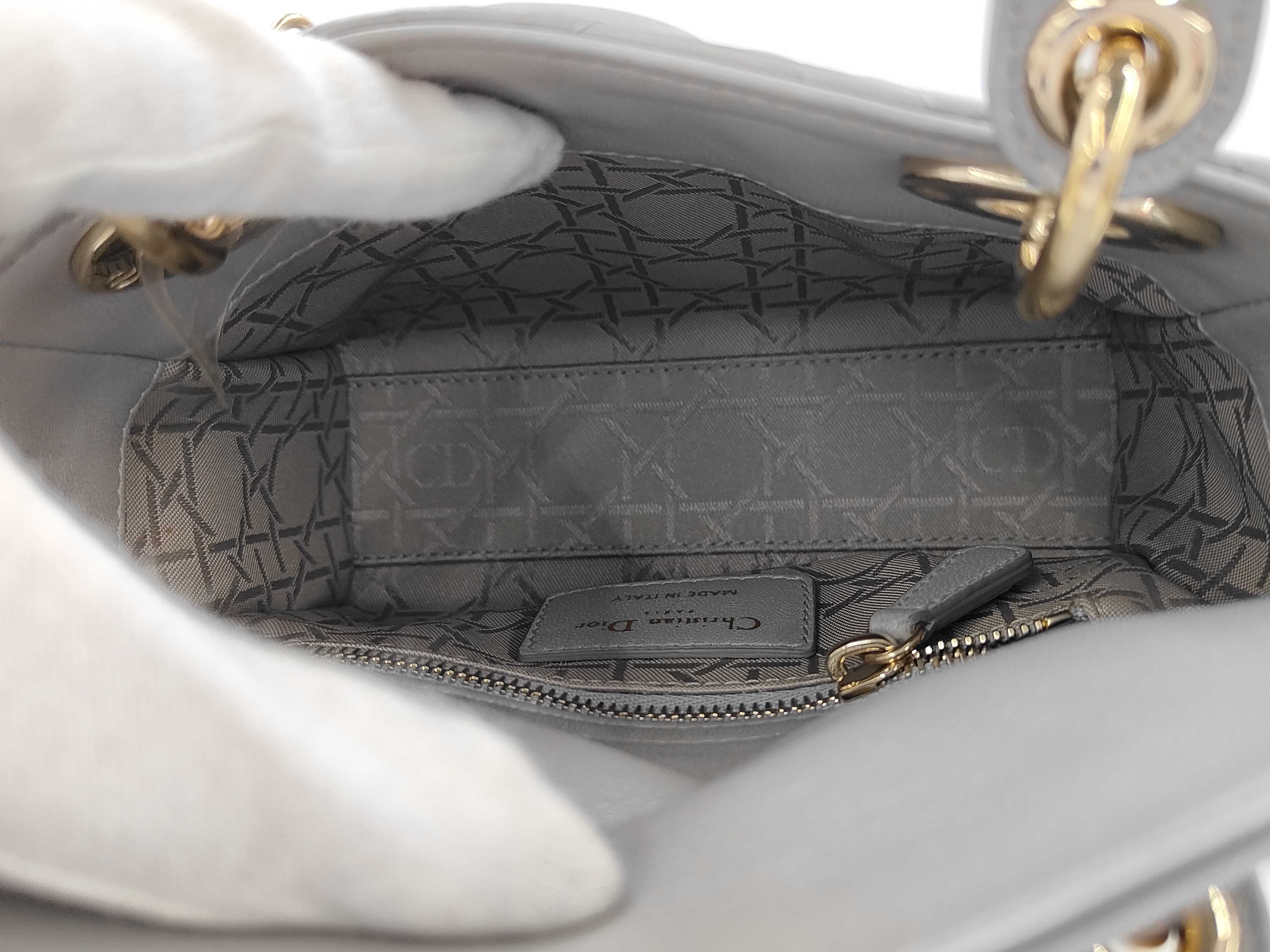 3-Pocket Hand & Shoulder Bag, Gray — view 8