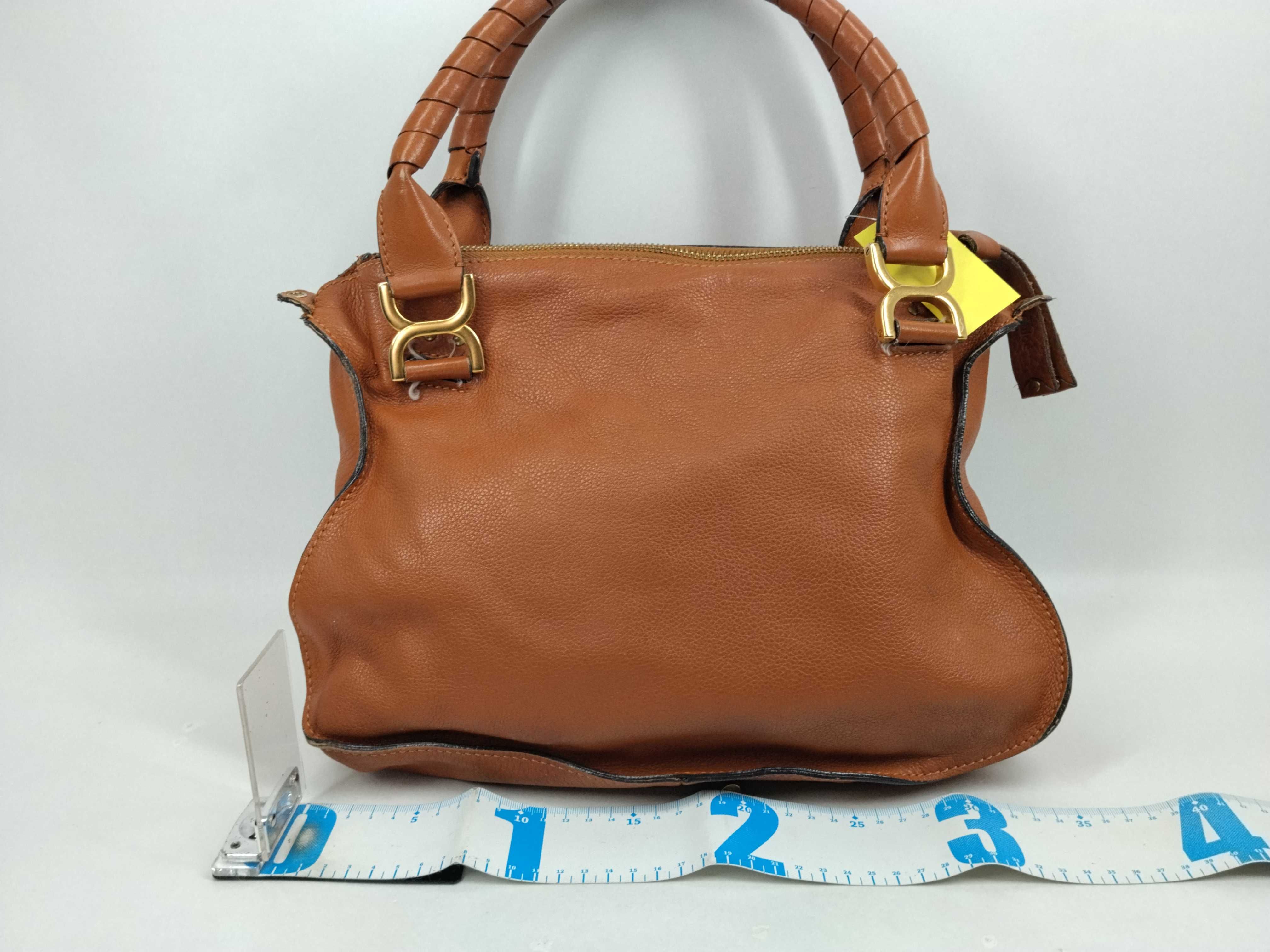 leather 2-way handbag — view 2