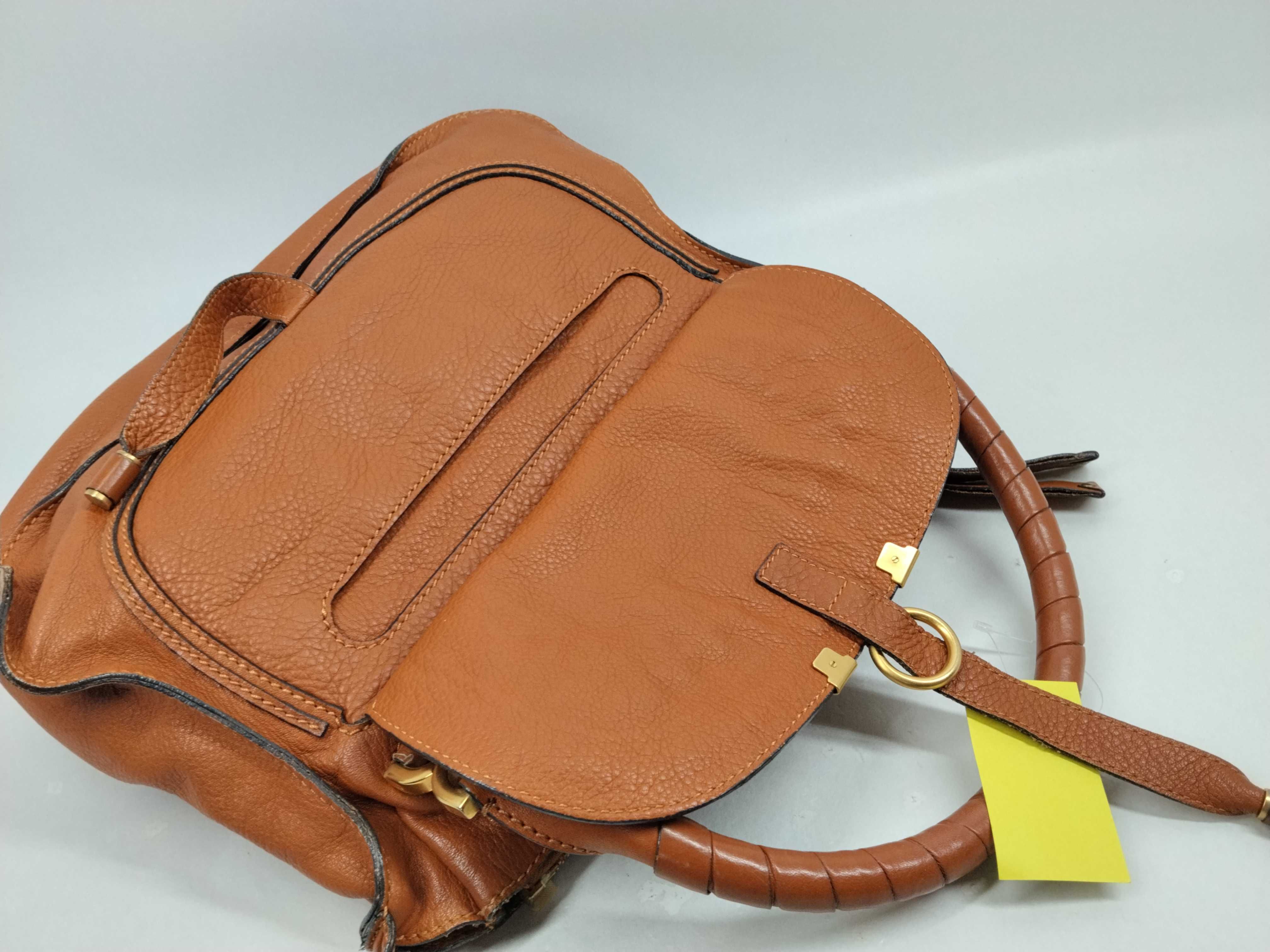 leather 2-way handbag — view 11
