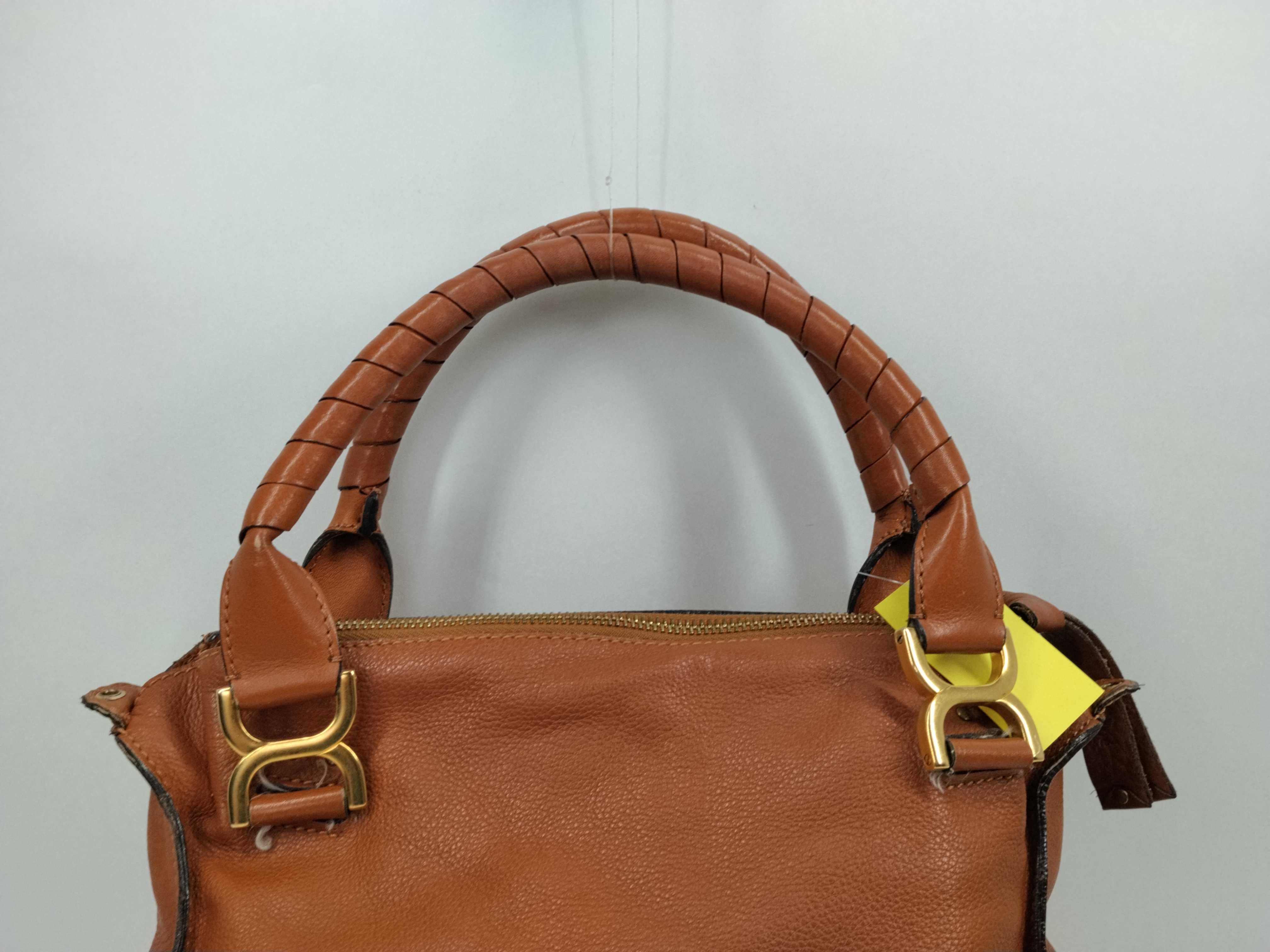leather 2-way handbag — view 4