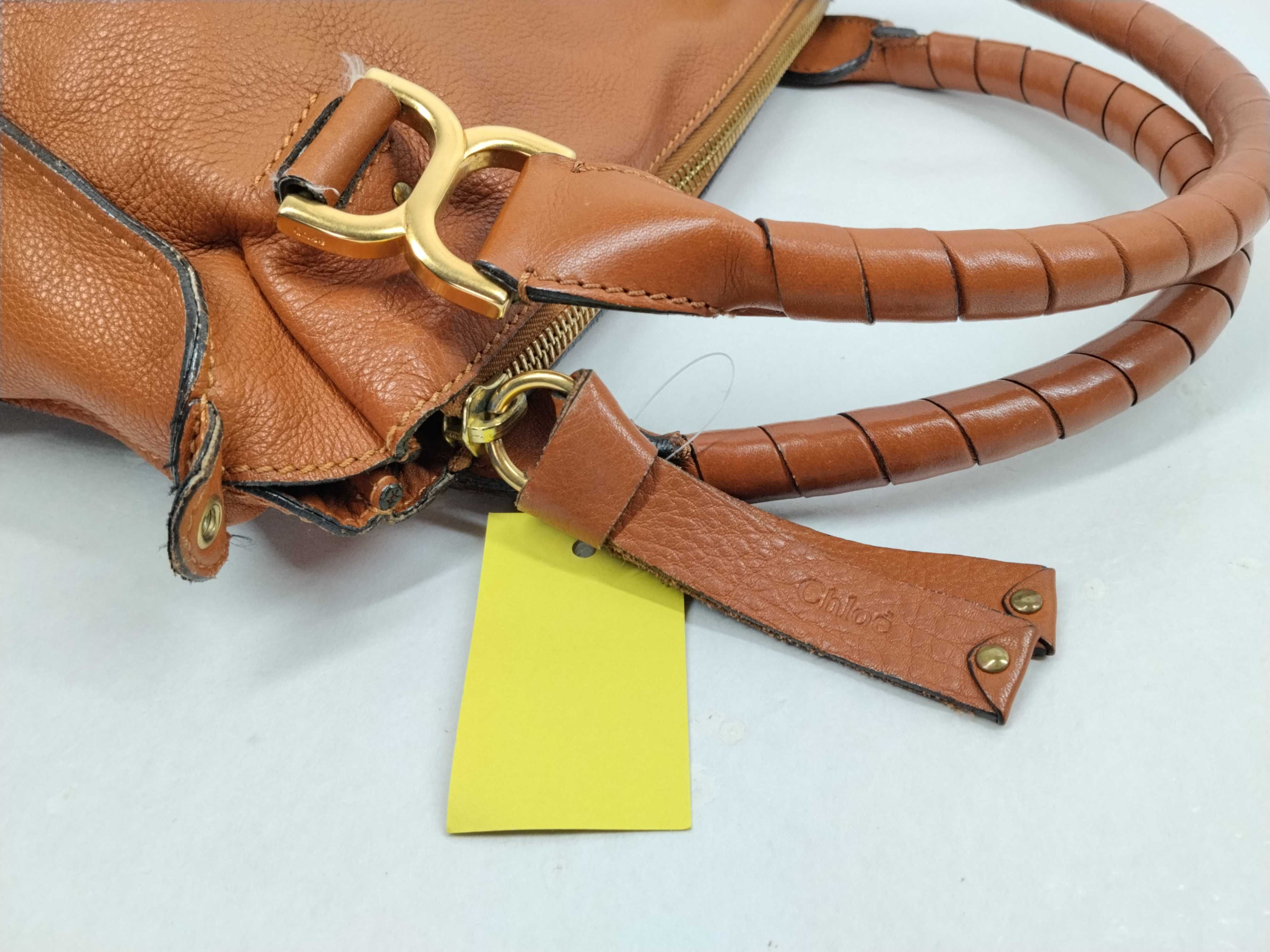 leather 2-way handbag — view 6