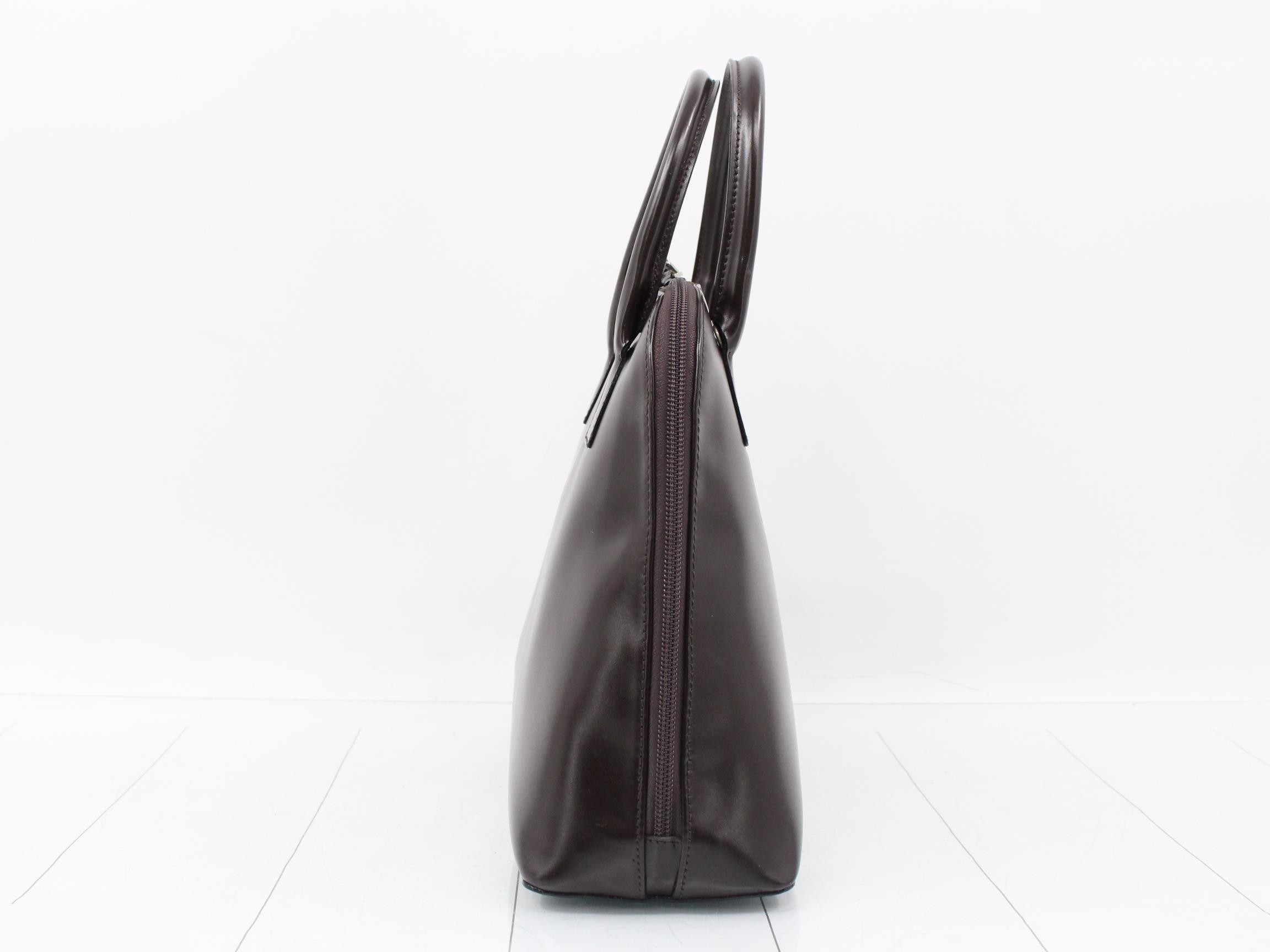 2WAY handbag leather with shoulder strap W31H25D11 — view 4