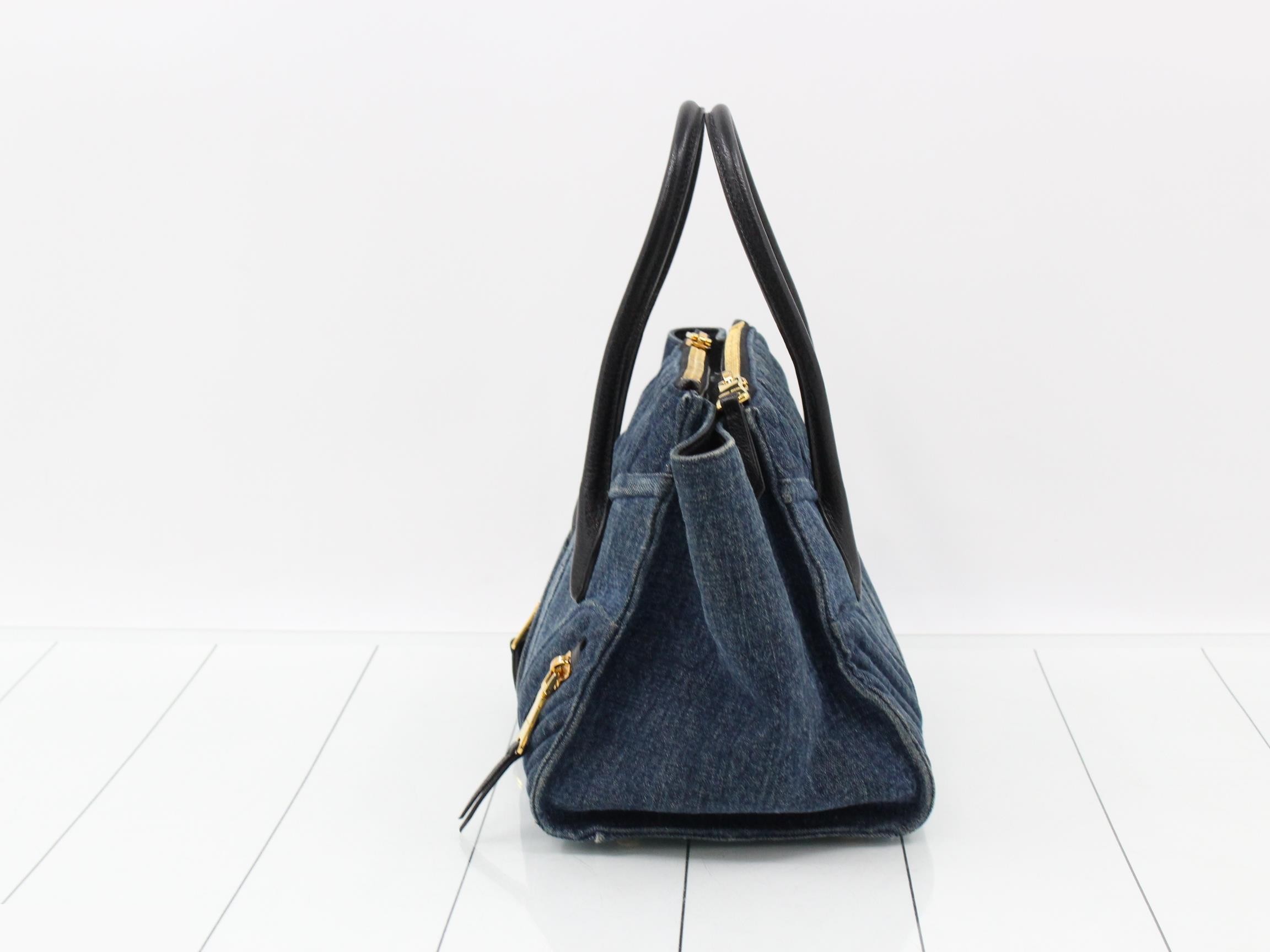 Denim Biker 2-Way Bag — view 3