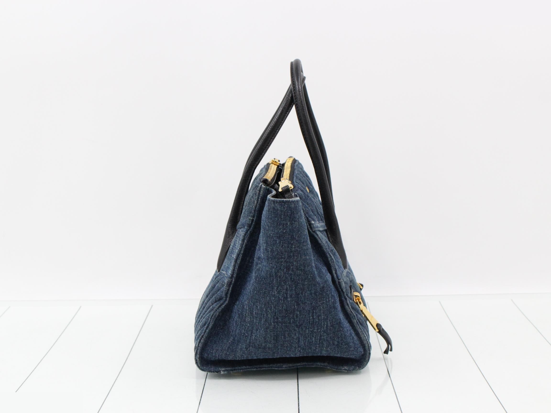 Denim Biker 2-Way Bag — view 4