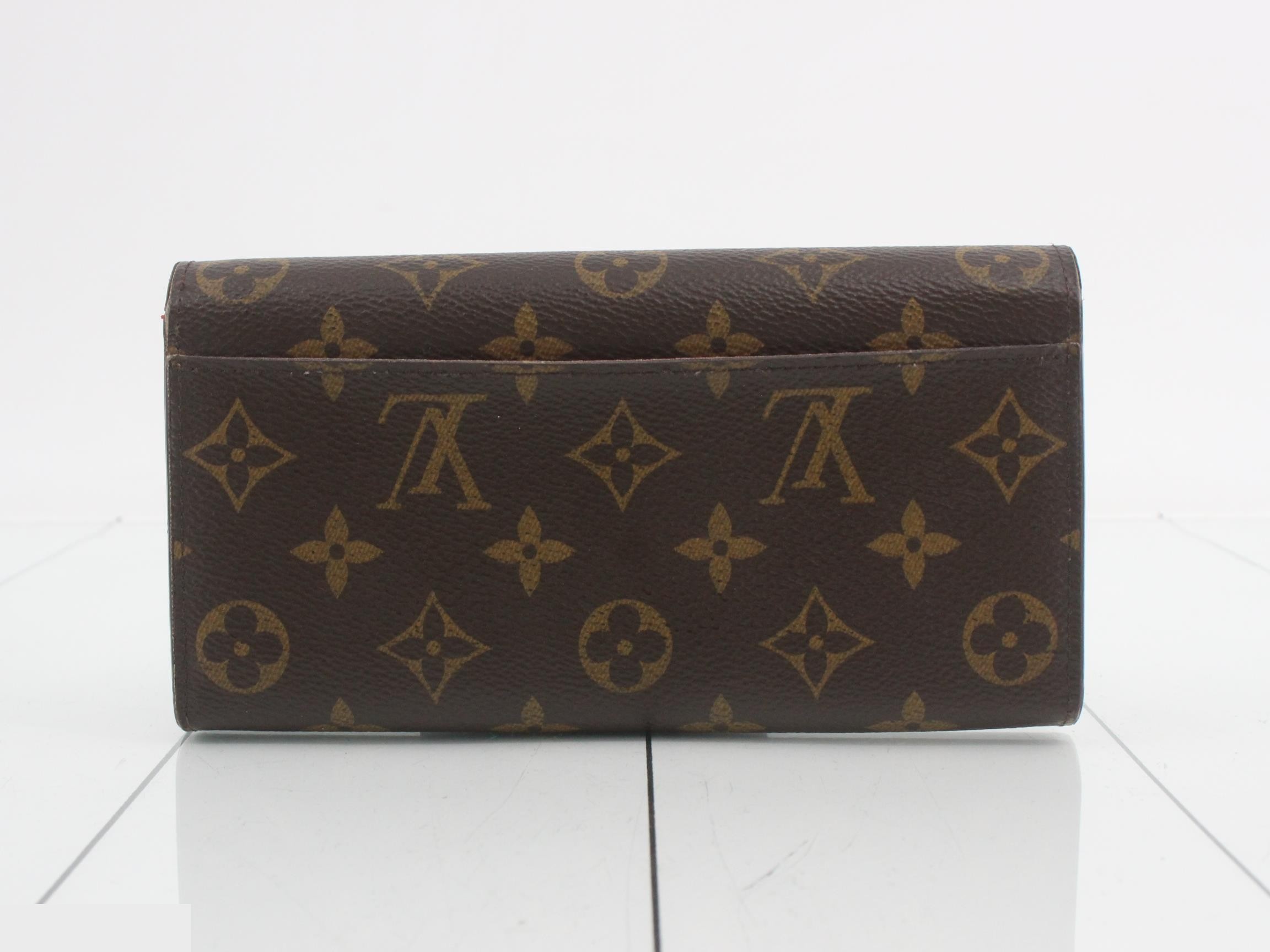 Monogram Portefeuille Sarah Coquelicot IC Chip — view 2