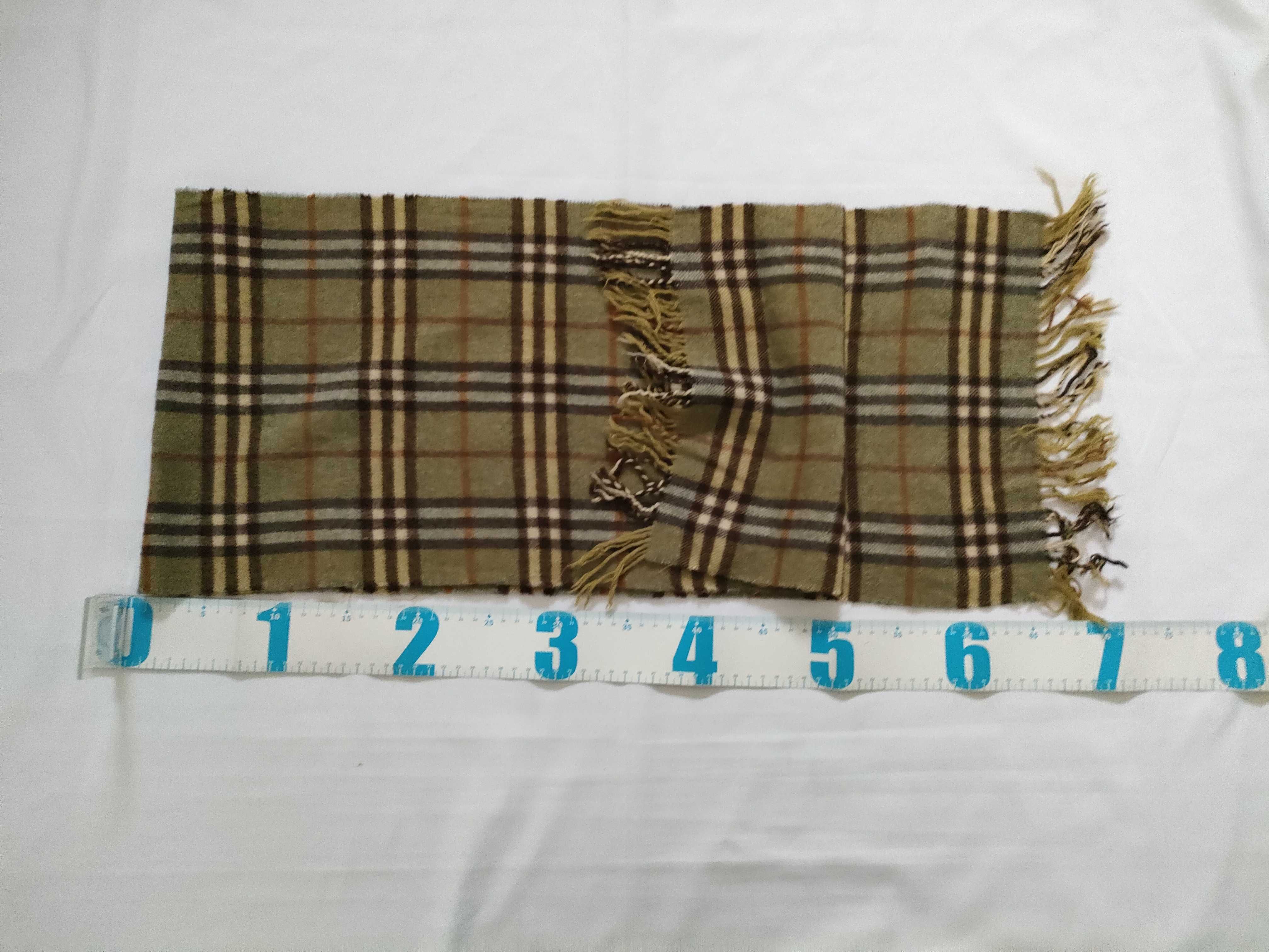 100% Cashmere Scarf, Nova Check Pattern, and other accessories. — view 2