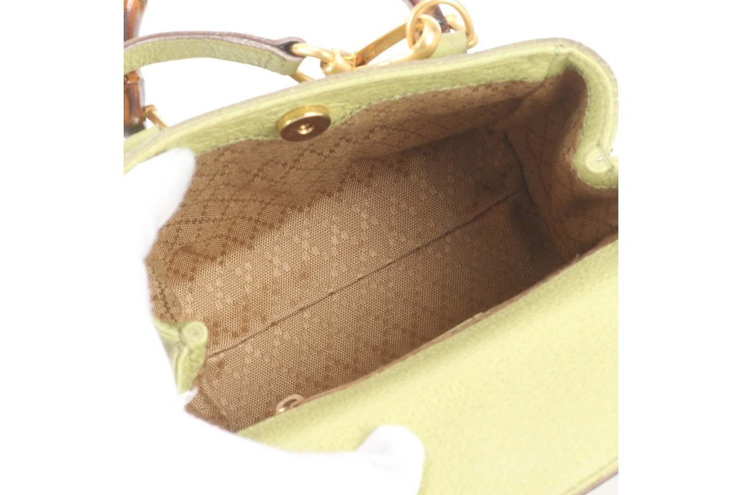 Bamboo 007 1793 0238 Leather 2-Way Shoulder Bag — view 8