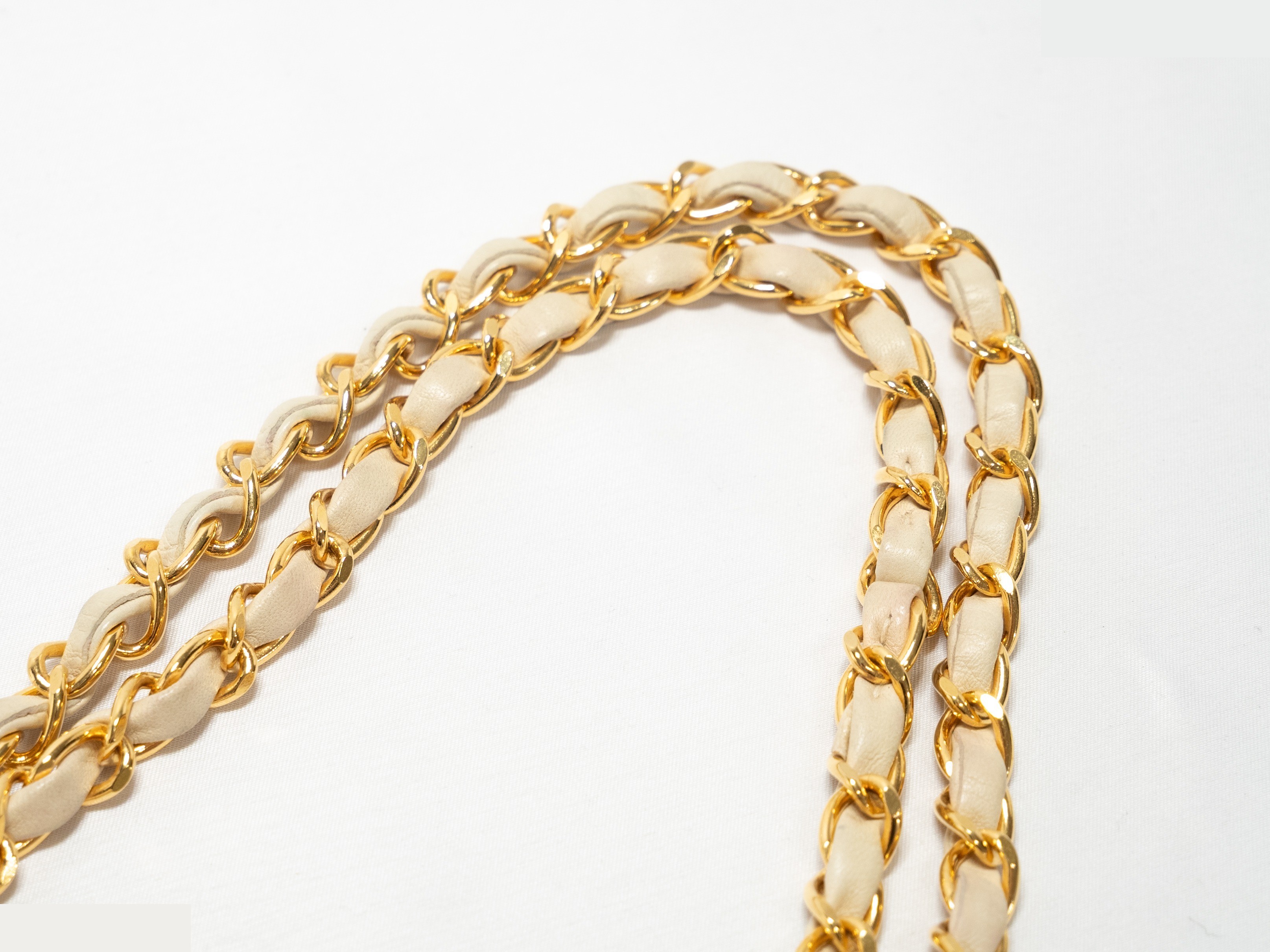 Matelassé double flap seal double chain — view 6