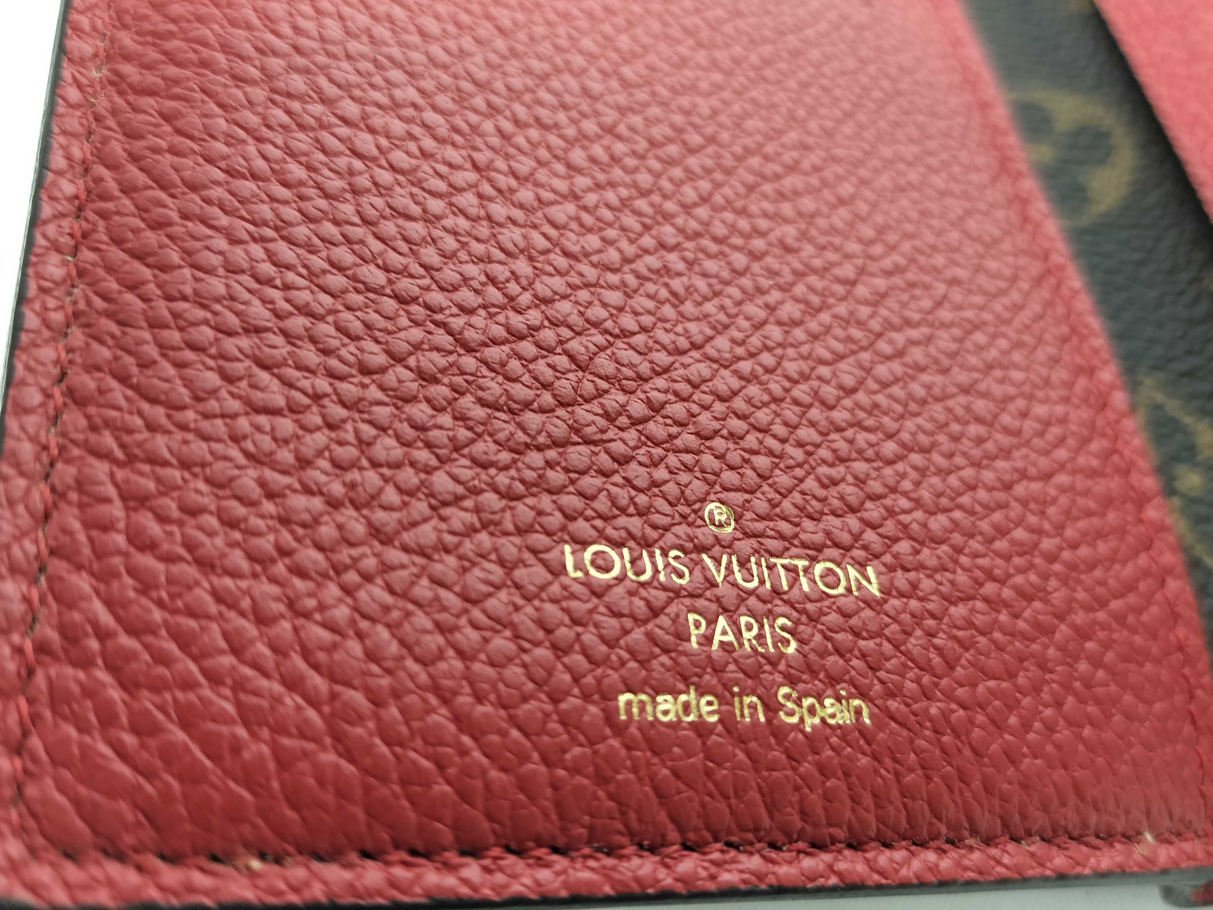 Monogram Portefeuille Pallas Compact Cerise Bi-fold Wallet — view 11