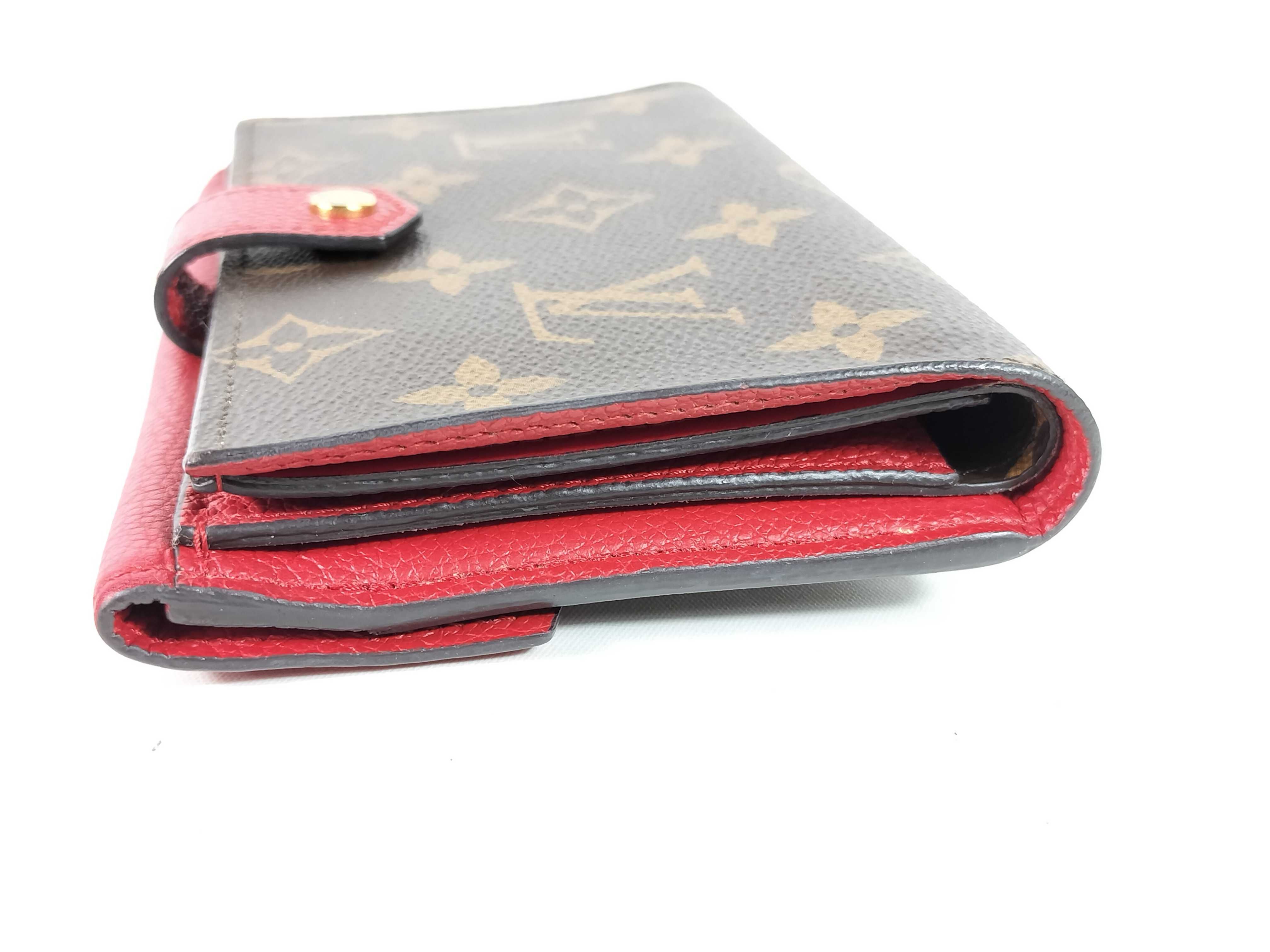 Monogram Portefeuille Pallas Compact Cerise Bi-fold Wallet — view 6
