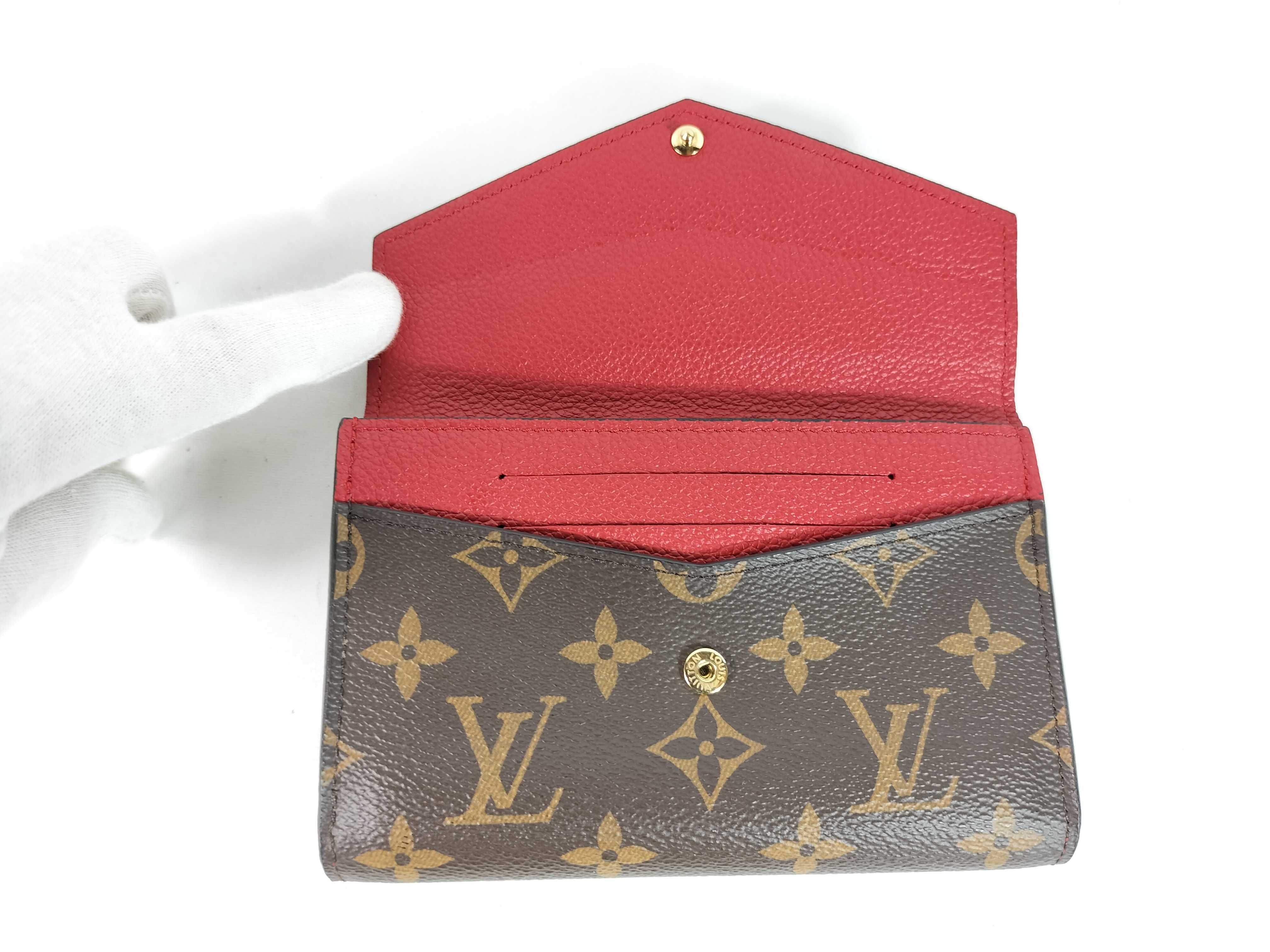 Monogram Portefeuille Pallas Compact Cerise Bi-fold Wallet — view 9