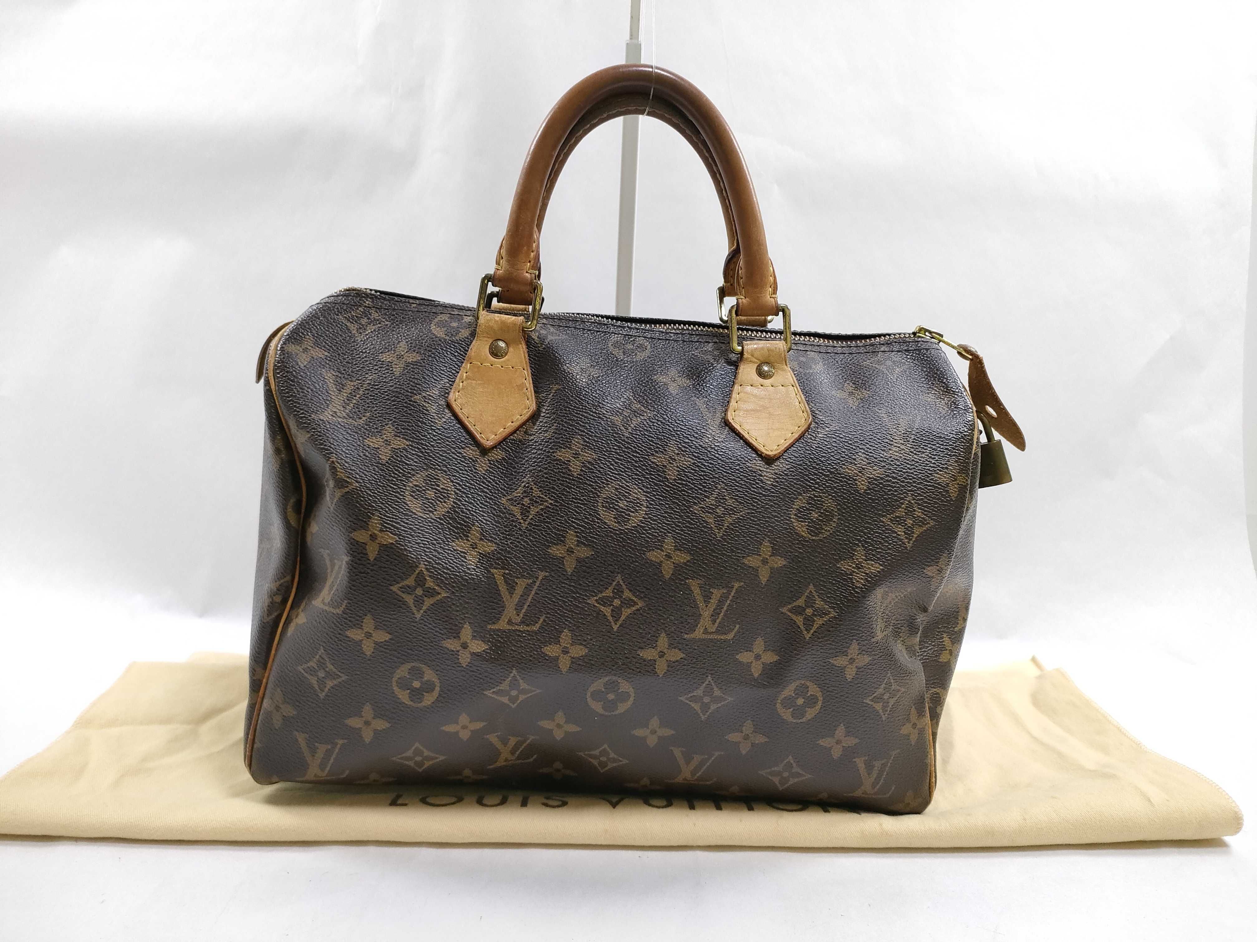 Monogram KR - Monogram Canvas Speedy 30 Tote Bag M41526 - Grade B Boston Bag