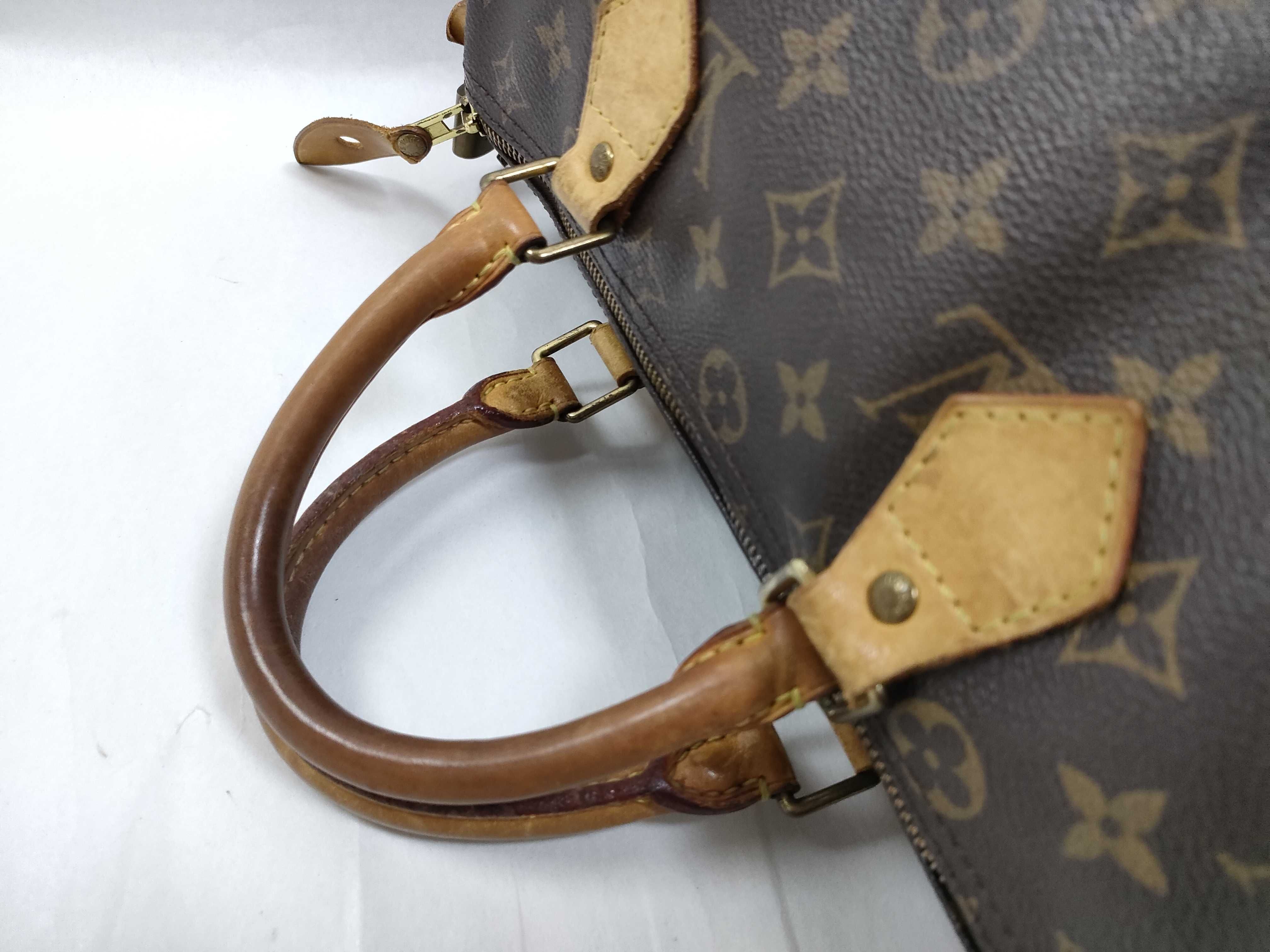 Monogram KR - Monogram Canvas Speedy 30 Tote Bag M41526 - Grade B Boston Bag — view 3